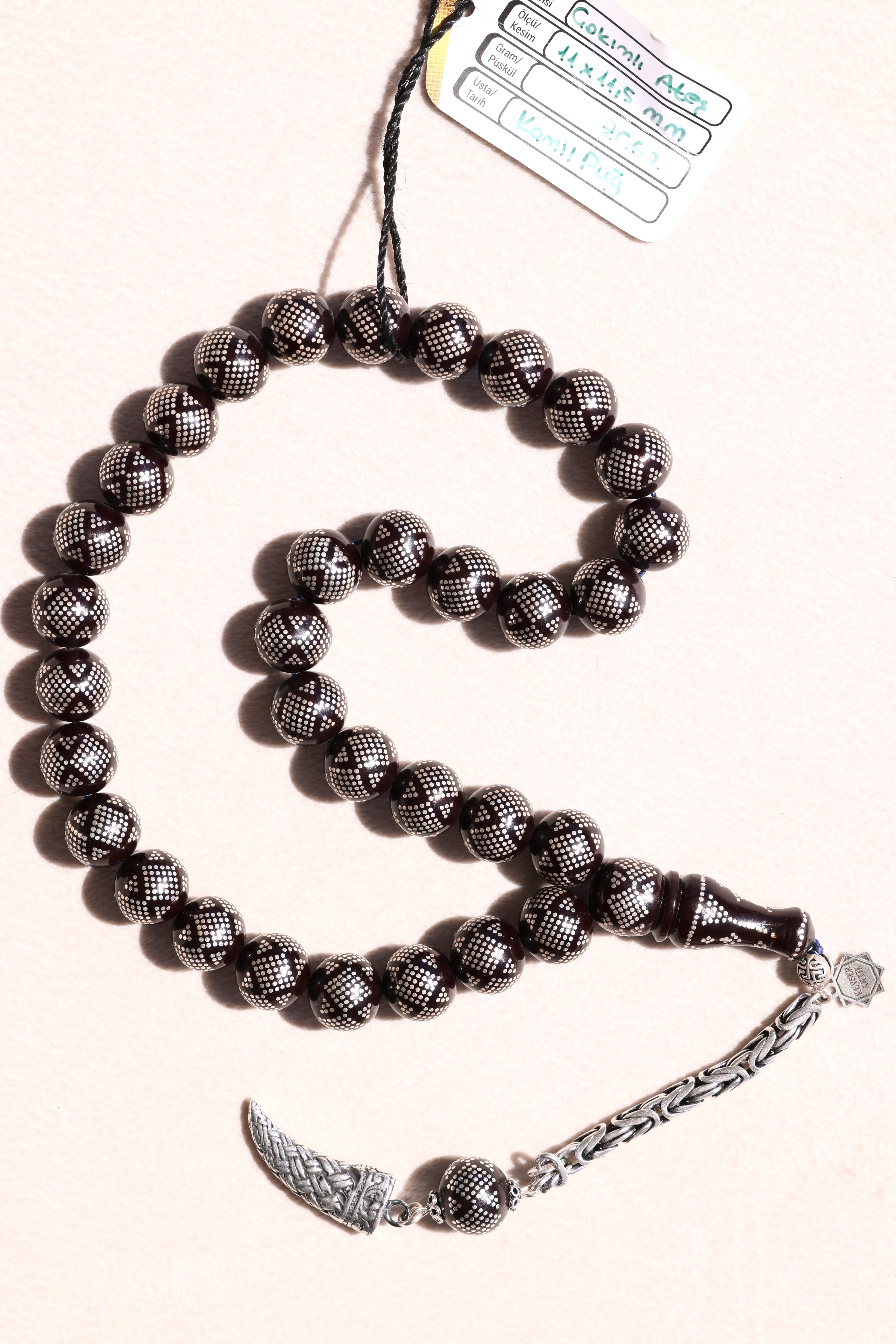 İri Boy Ateş Kehribar Tesbihİri Boy Ateş Kehribar Tesbih - Kevser AntikErzurum Oltu Tesbihler