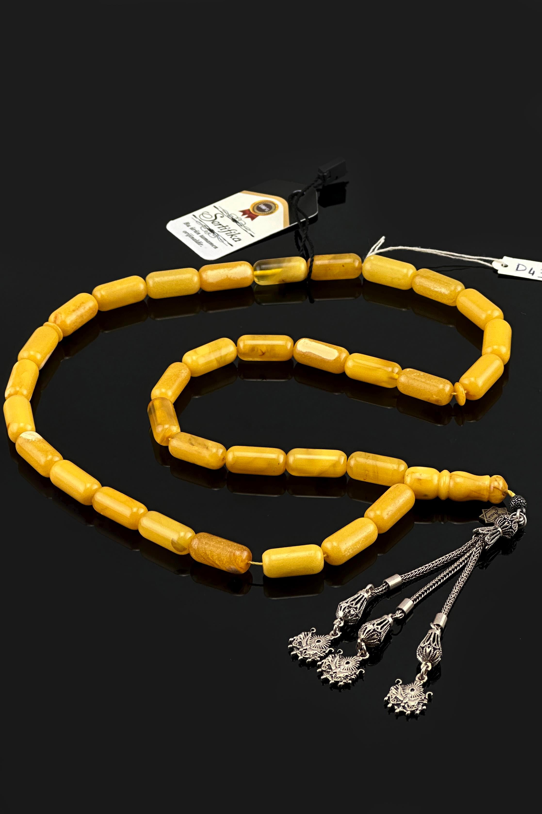 İri Boy Doğal Damla Kehribar Tesbihİri Boy Doğal Damla Kehribar Tesbih - Kevser AntikDamla Kehribar Tesbihler