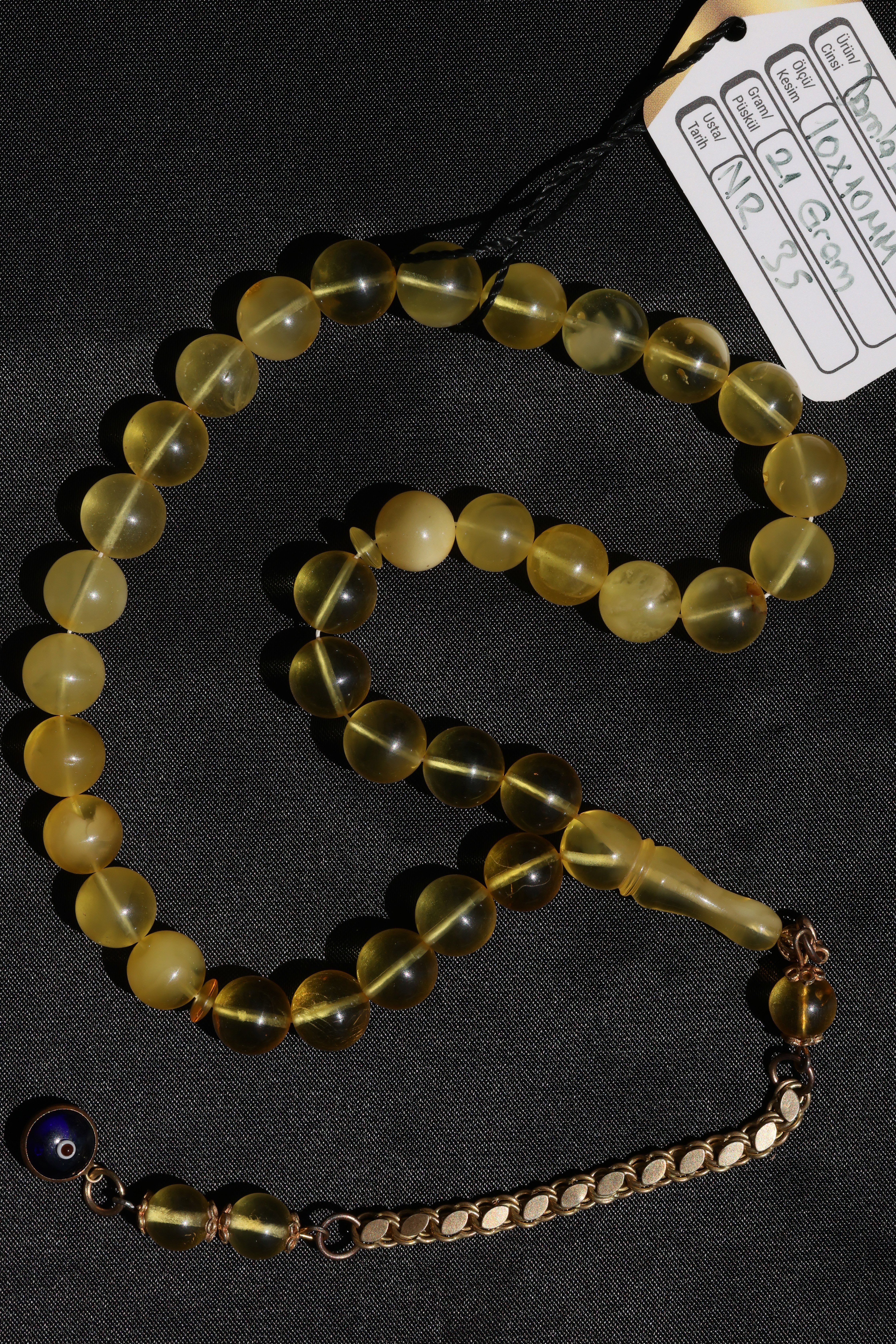 Kaliningrad Amber Tesbih Premium SeriKaliningrad Amber Tesbih Premium Seri - Kevser AntikDamla Kehribar Tesbihler