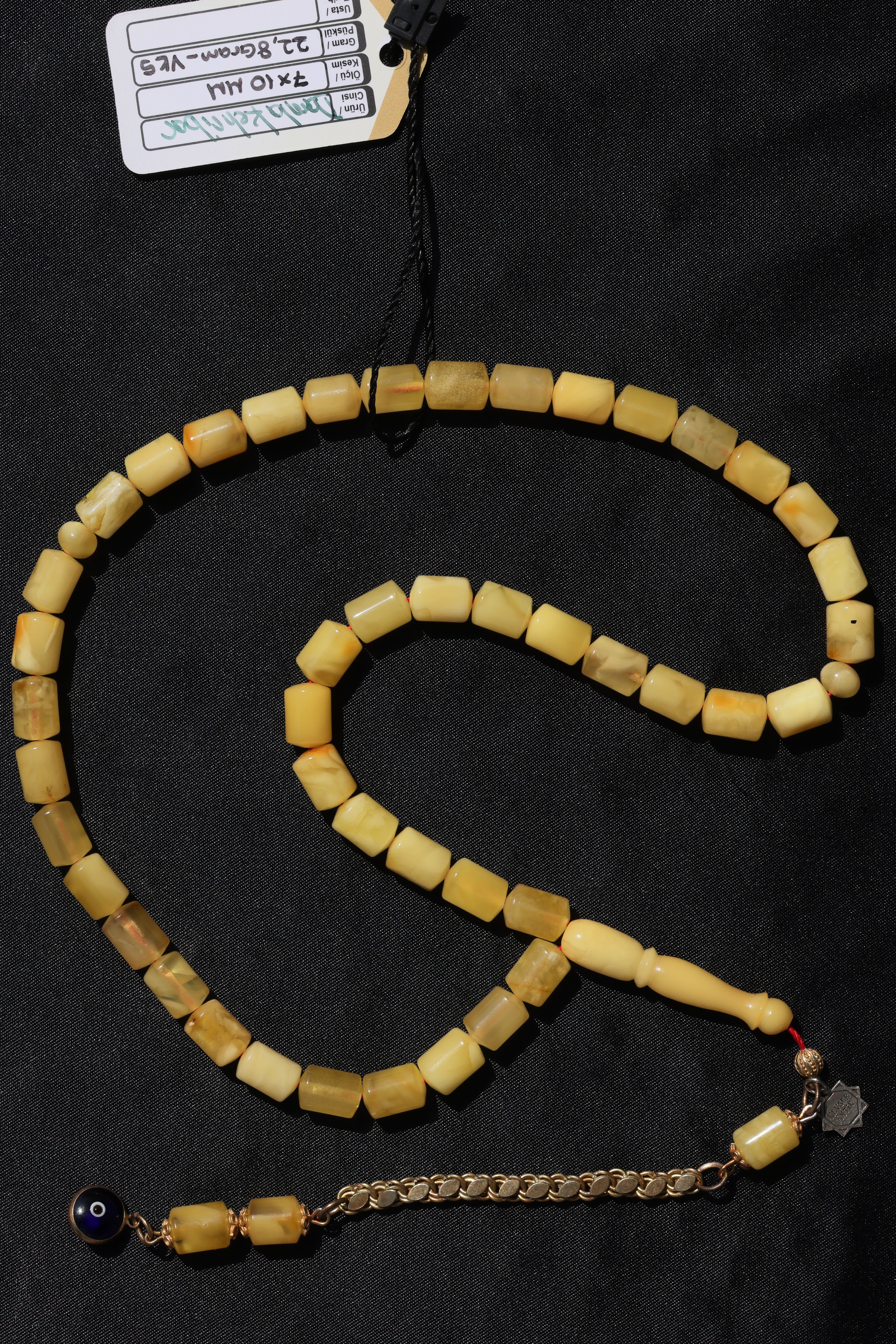 Kaliningrad Origin Amber Prayer BeadsKaliningrad Origin Amber Prayer Beads - Kevser AntikDamla Kehribar Tesbihler