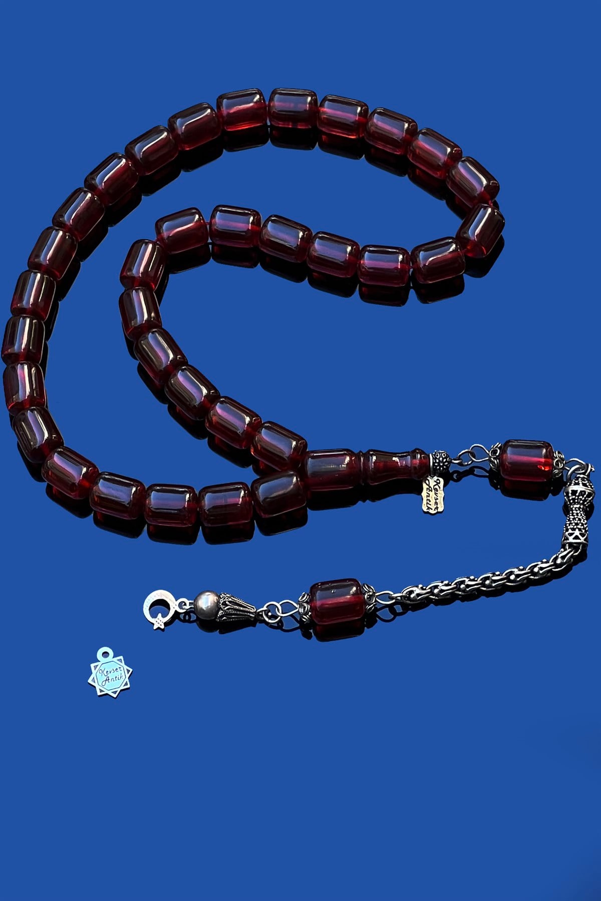 Kapsül Ateş Kehribar TesbihKapsül Ateş Kehribar Tesbih - Kevser AntikSıkma-Ateş Kehribar Tesbihler