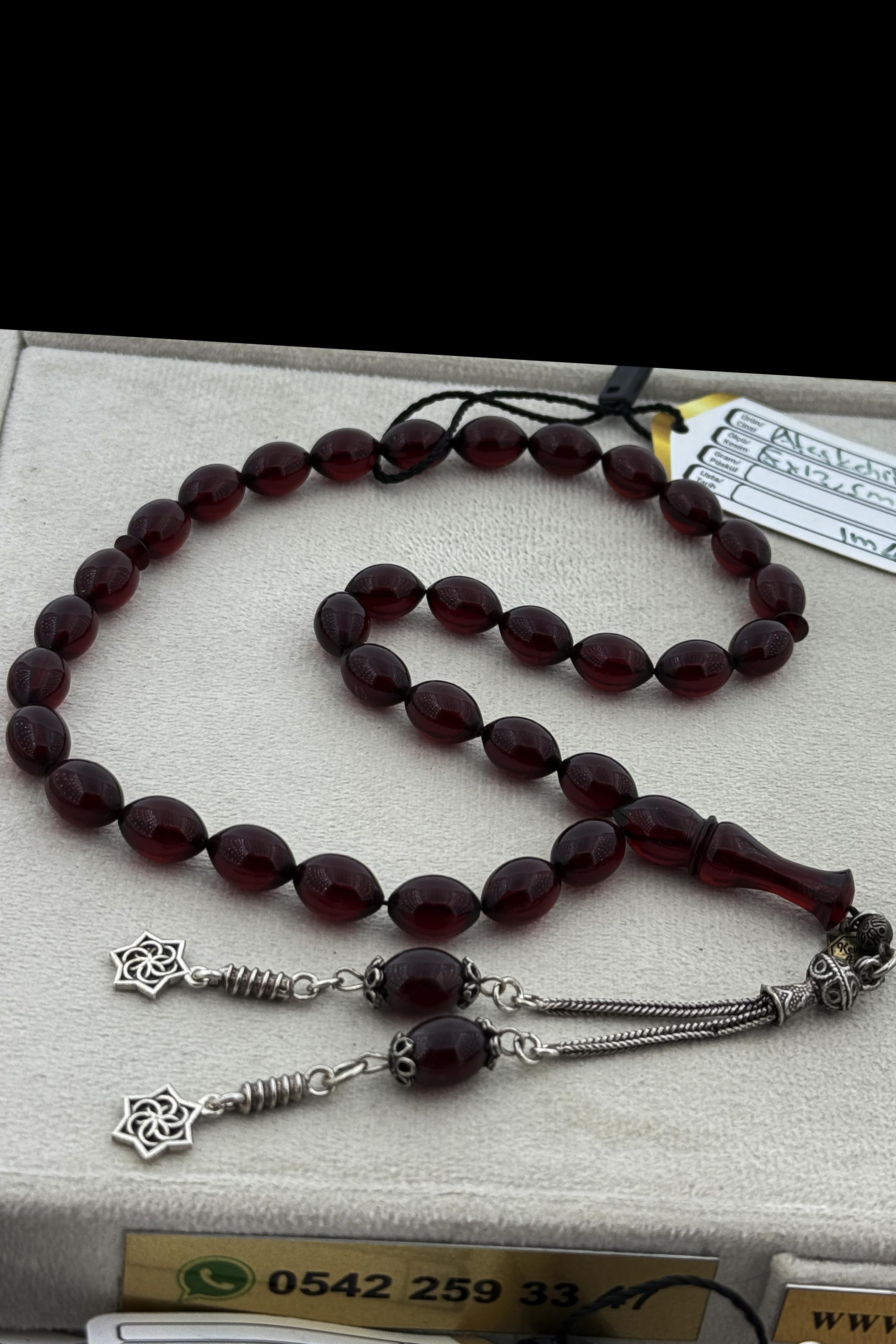 Klasik Formda Usta Eseri Kehribar TesbihKlasik Formda Usta Eseri Kehribar Tesbih - Kevser AntikSıkma-Ateş Kehribar Tesbihler