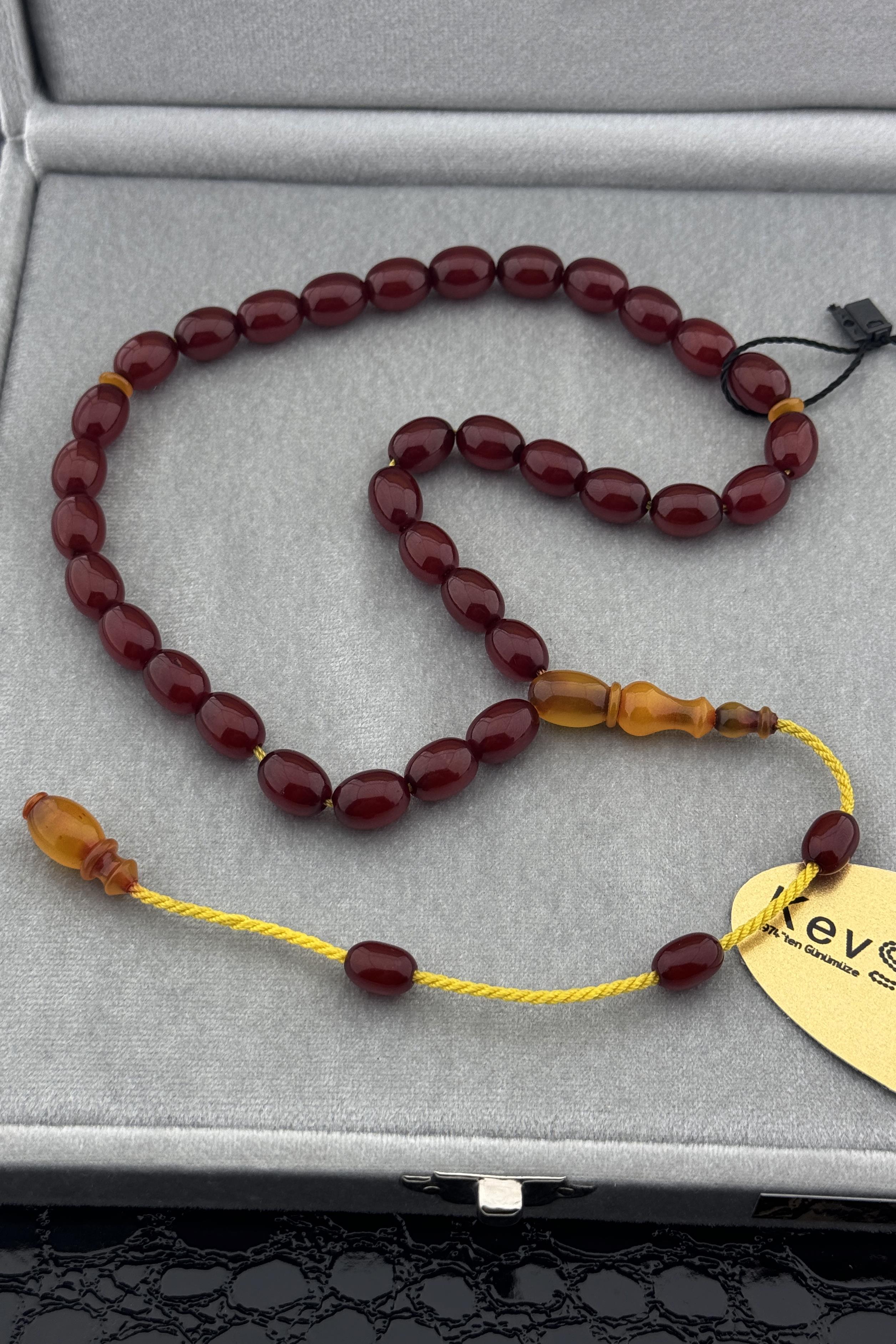 Kolye Model Osmanlı Sıkma KehribarKolye Model Osmanlı Sıkma Kehribar - Kevser AntikOsmanlı Kehribar Tesbihler