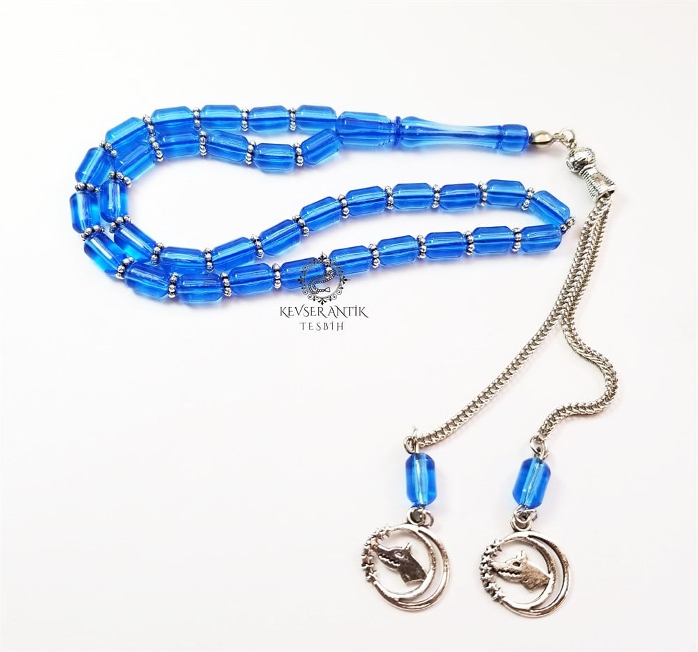 KURT BAŞLI TOZ KEHRİBAR TESBİH