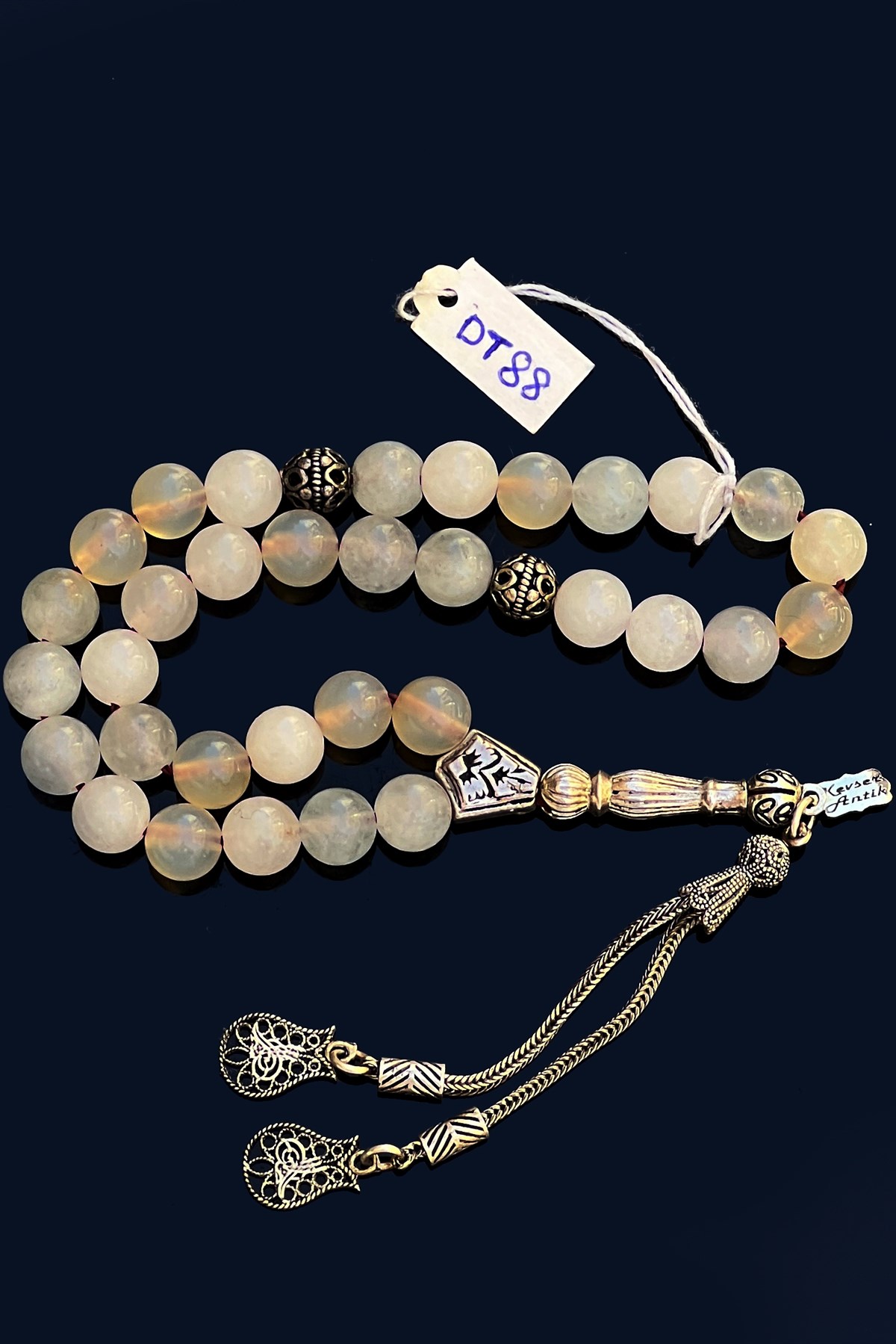 Kuvars TesbihKuvars Tesbih - Kevser AntikDoğal Taş Tesbihler