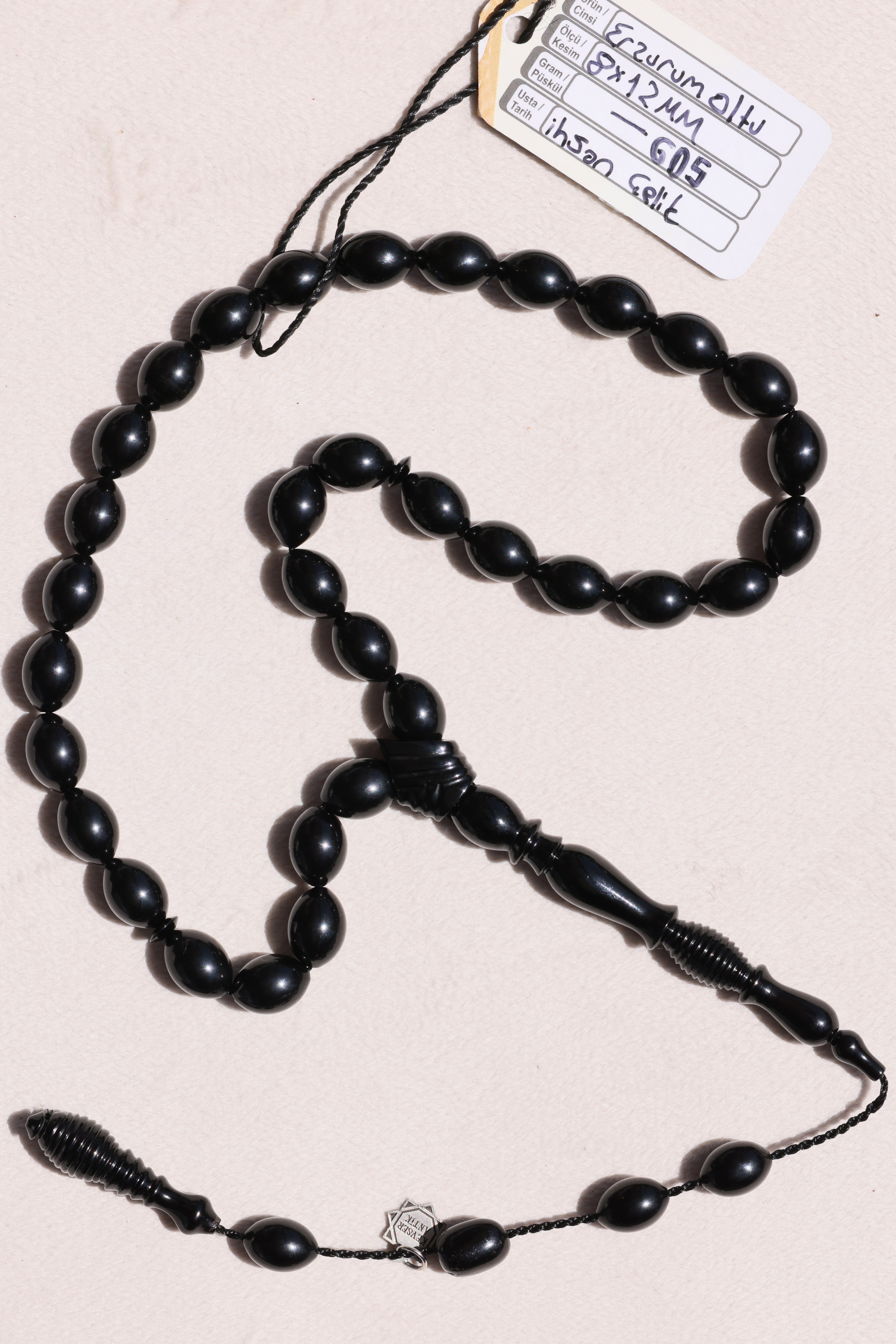 Lüks Segment Oltu TesbihLüks Segment Oltu Tesbih - Kevser AntikErzurum Oltu Tesbihler