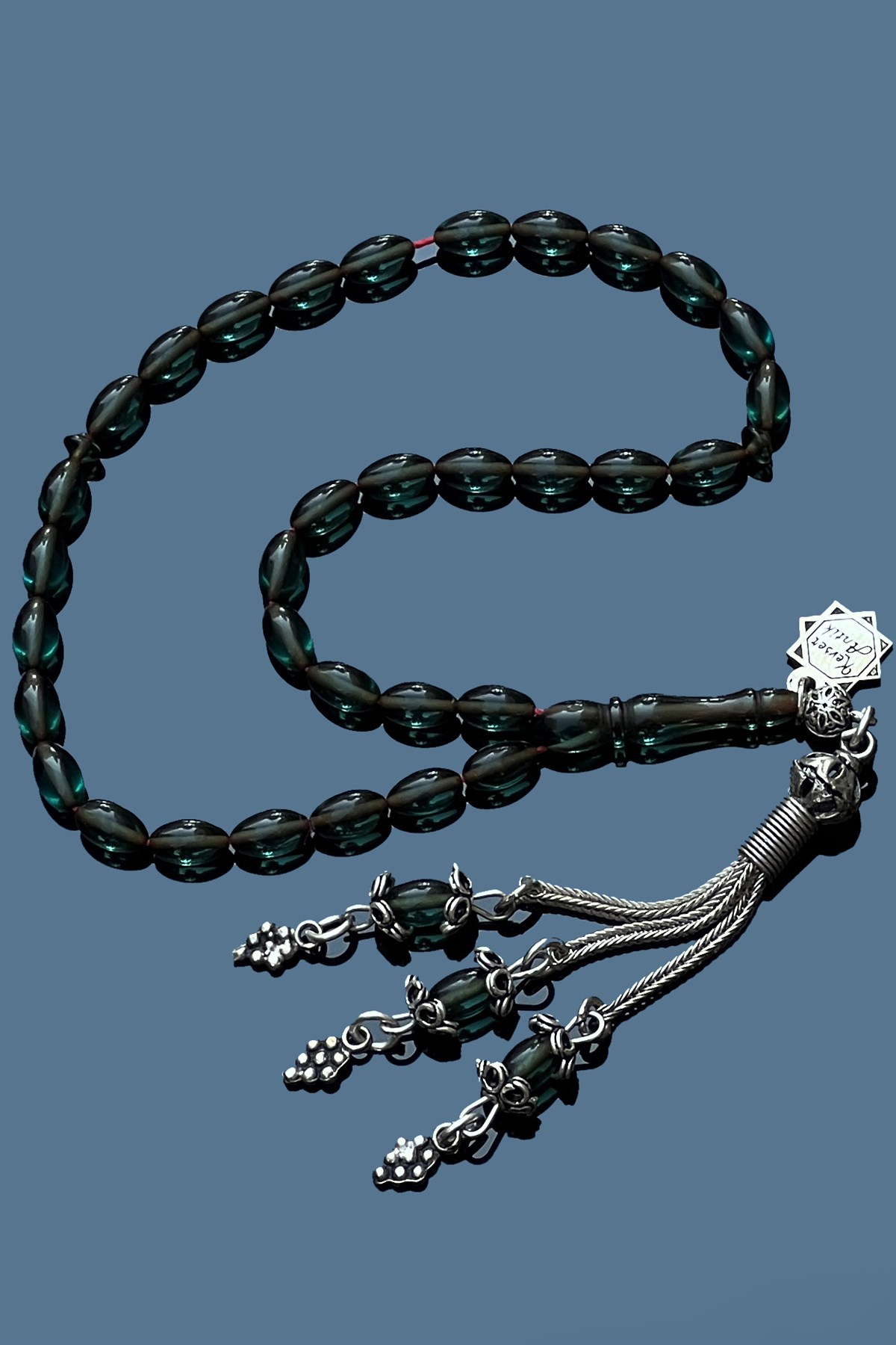 Mavi Mini Ateş KehribarMavi Mini Ateş Kehribar - Kevser AntikSıkma-Ateş Kehribar Tesbihler