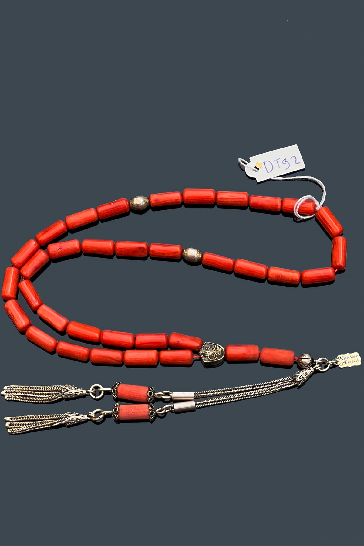 Mercan TesbihMercan Tesbih - Kevser AntikDoğal Taş Tesbihler