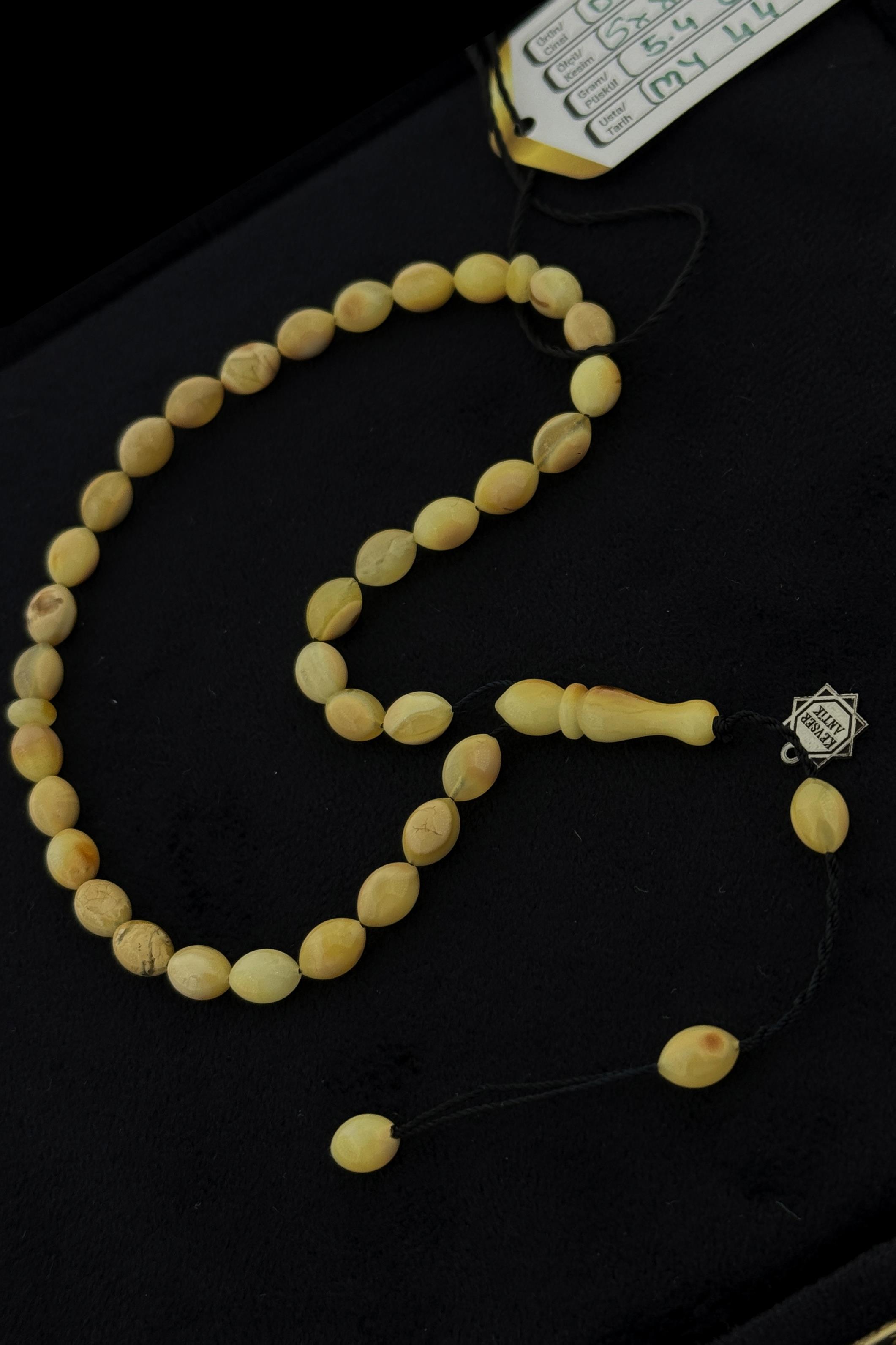 Mini Kaliningrad Damla Kehribar TesbihMini Kaliningrad Damla Kehribar Tesbih - Kevser AntikDamla Kehribar Tesbihler