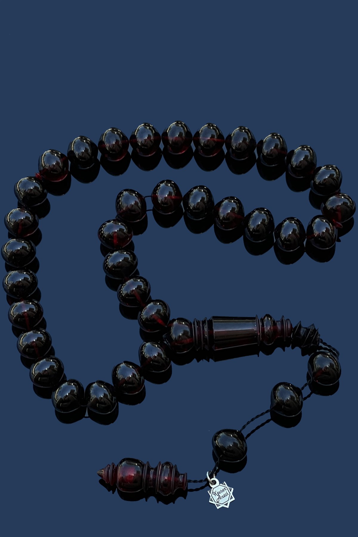 Nar Çiçeği Ateş Kehribar TesbihNar Çiçeği Ateş Kehribar Tesbih - Kevser AntikSıkma-Ateş Kehribar Tesbihler