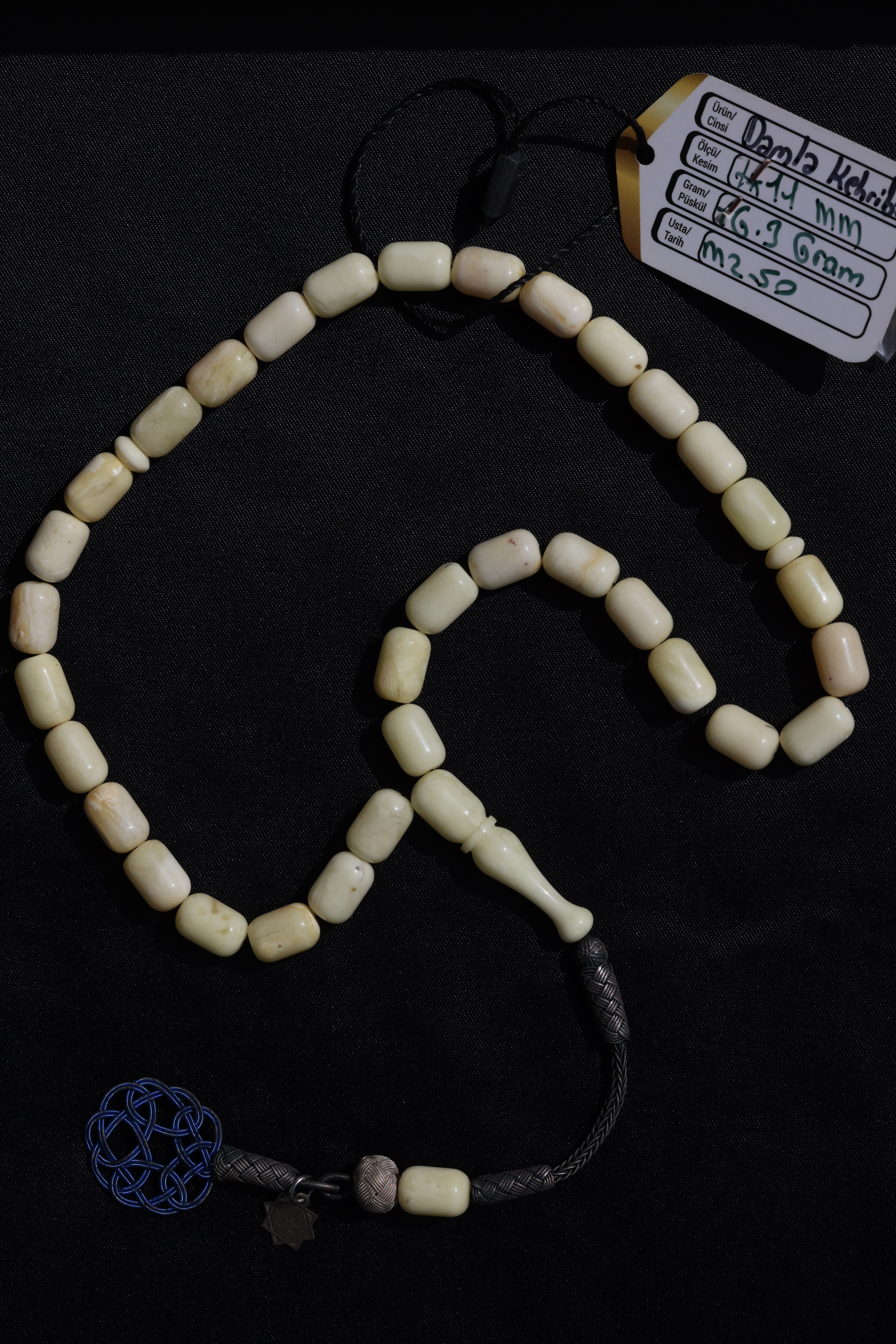 Orijinal Damla Kehribar TesbihOrijinal Damla Kehribar Tesbih - Kevser AntikDamla Kehribar Tesbihler