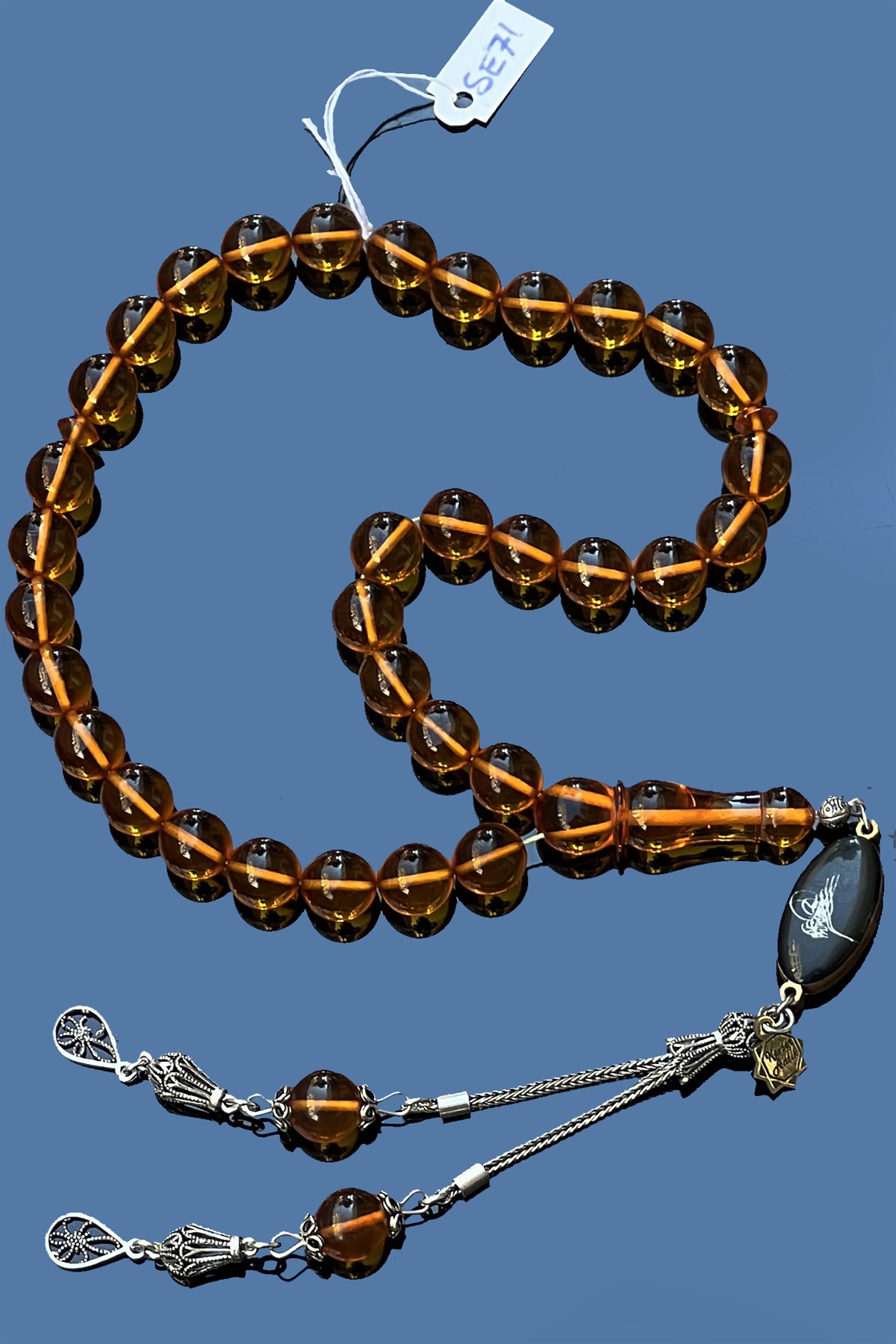 Orjinal TesbihOrjinal Tesbih - Kevser AntikSıkma-Ateş Kehribar Tesbihler