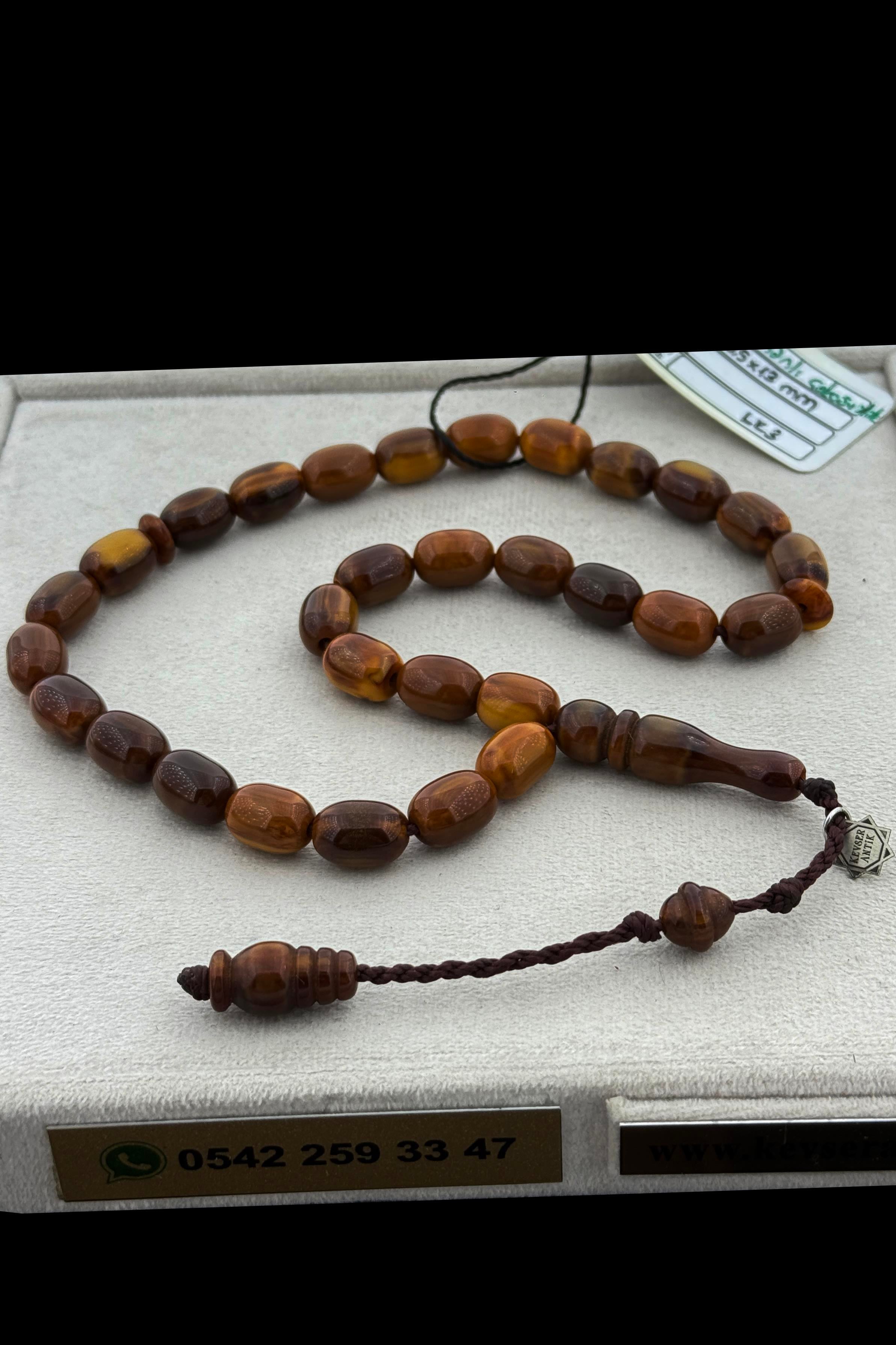 Osmanlı Çekoslovak TesbihOsmanlı Çekoslovak Tesbih - Kevser AntikOsmanlı Kehribar Tesbihler