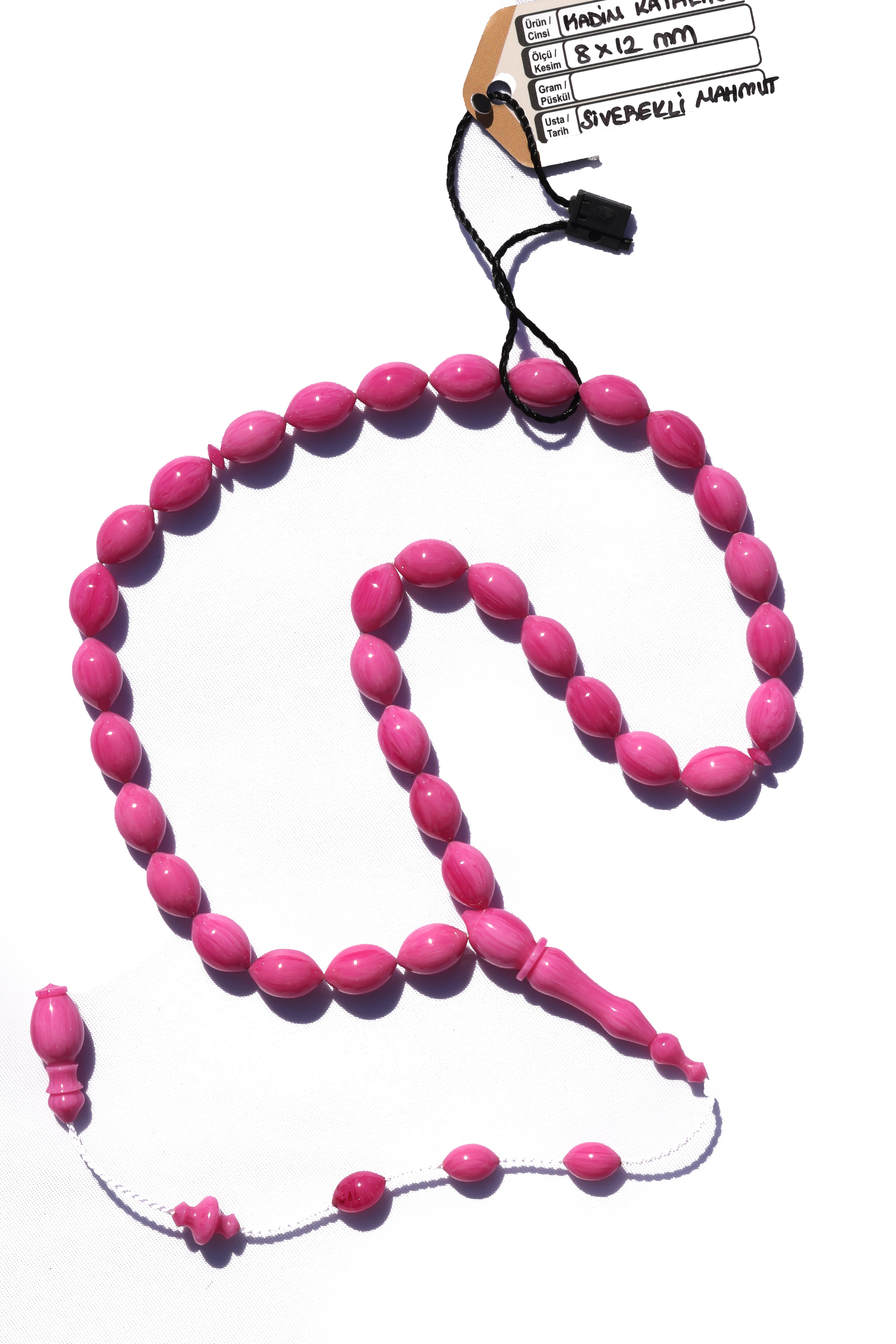 Pembe Kadim Katalin TesbihPembe Kadim Katalin Tesbih - Kevser AntikKATALİN TESBİHLER
