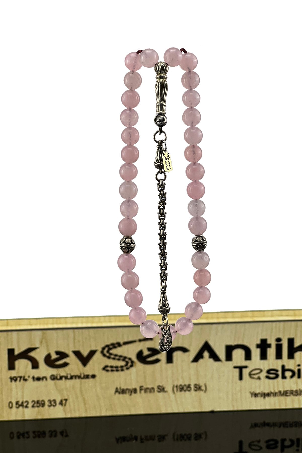Pembe Kuvars TesbihPembe Kuvars TesbihDoğal Taş Tesbihler