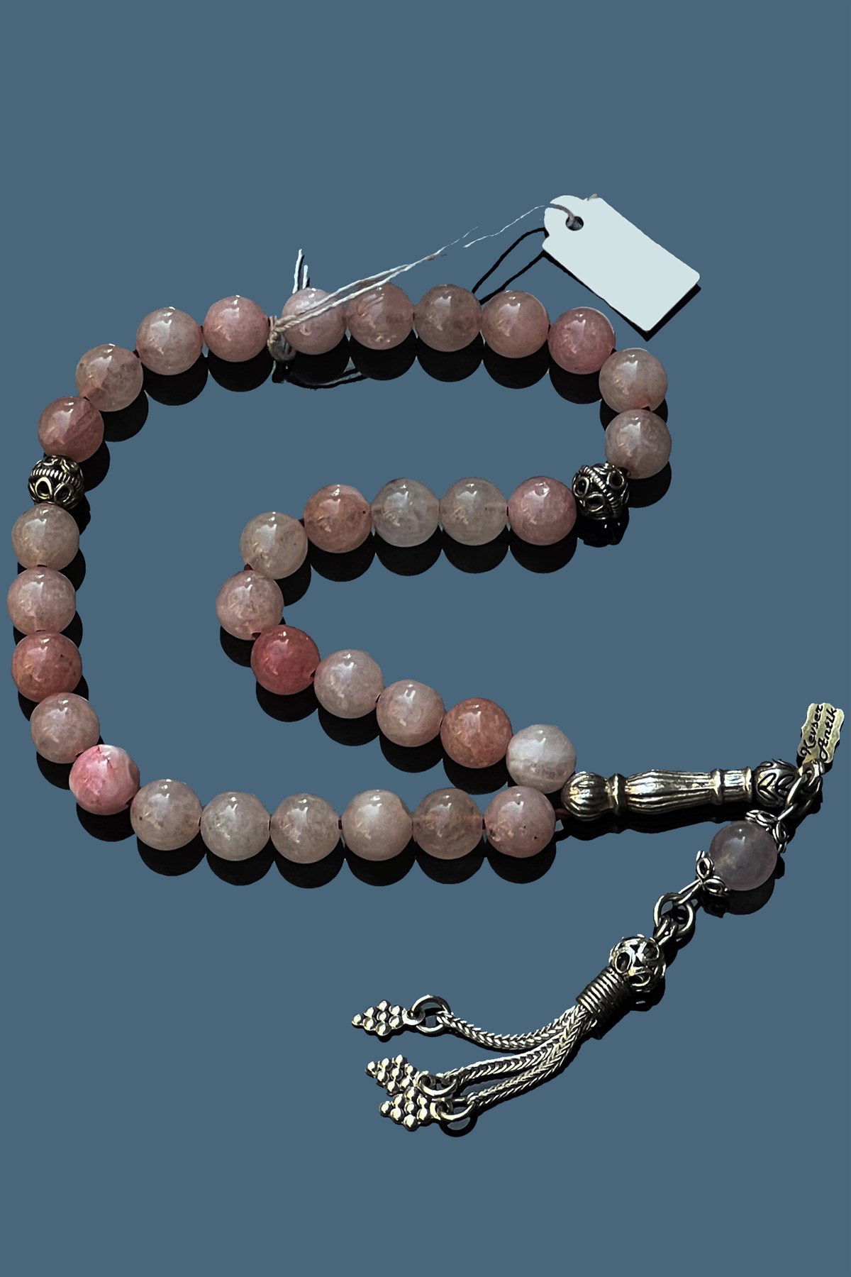 Pembe Kuvars TesbihPembe Kuvars Tesbih - Kevser AntikDoğal Taş Tesbihler