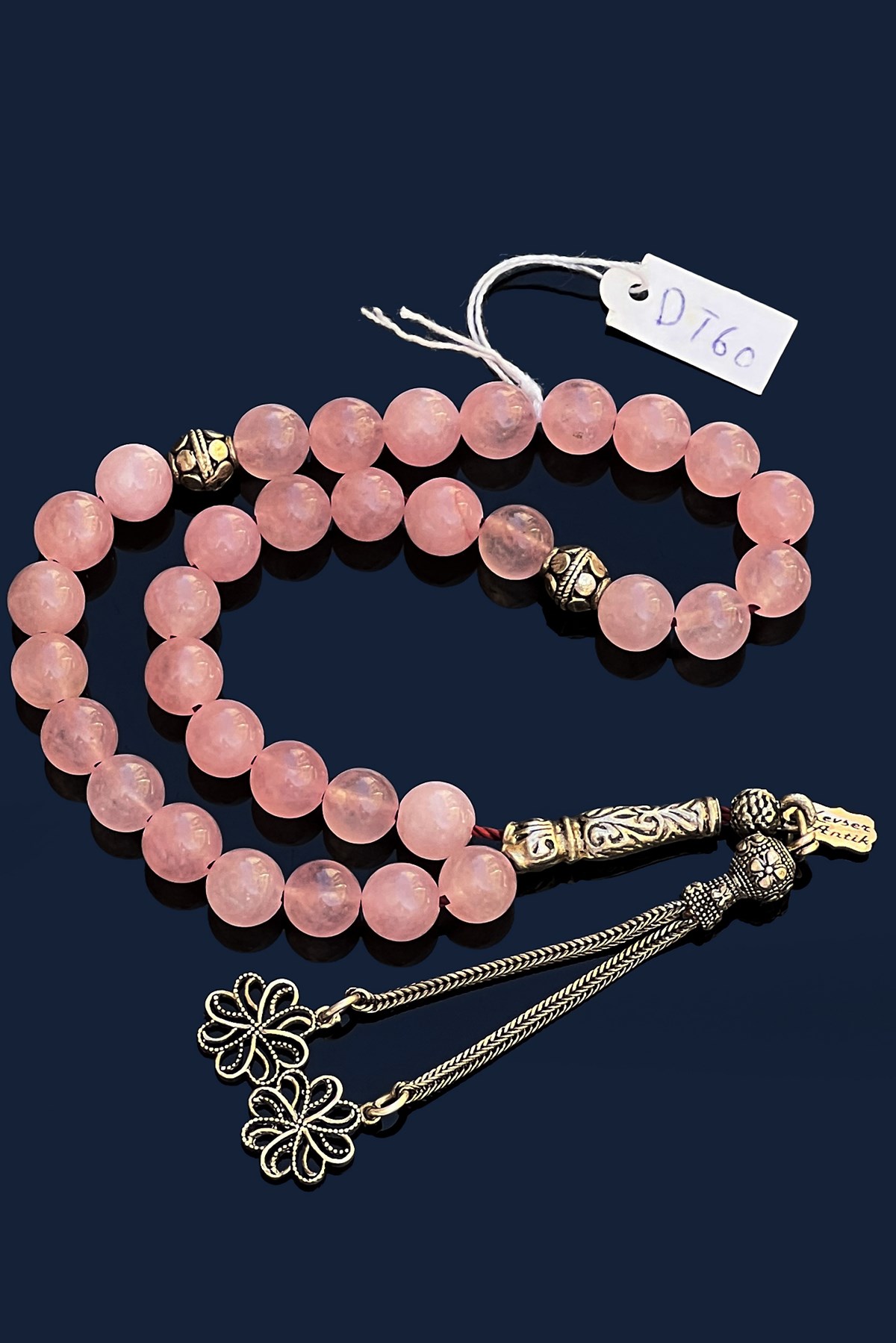 Pembe Kuvars TesbihPembe Kuvars Tesbih - Kevser AntikDoğal Taş Tesbihler