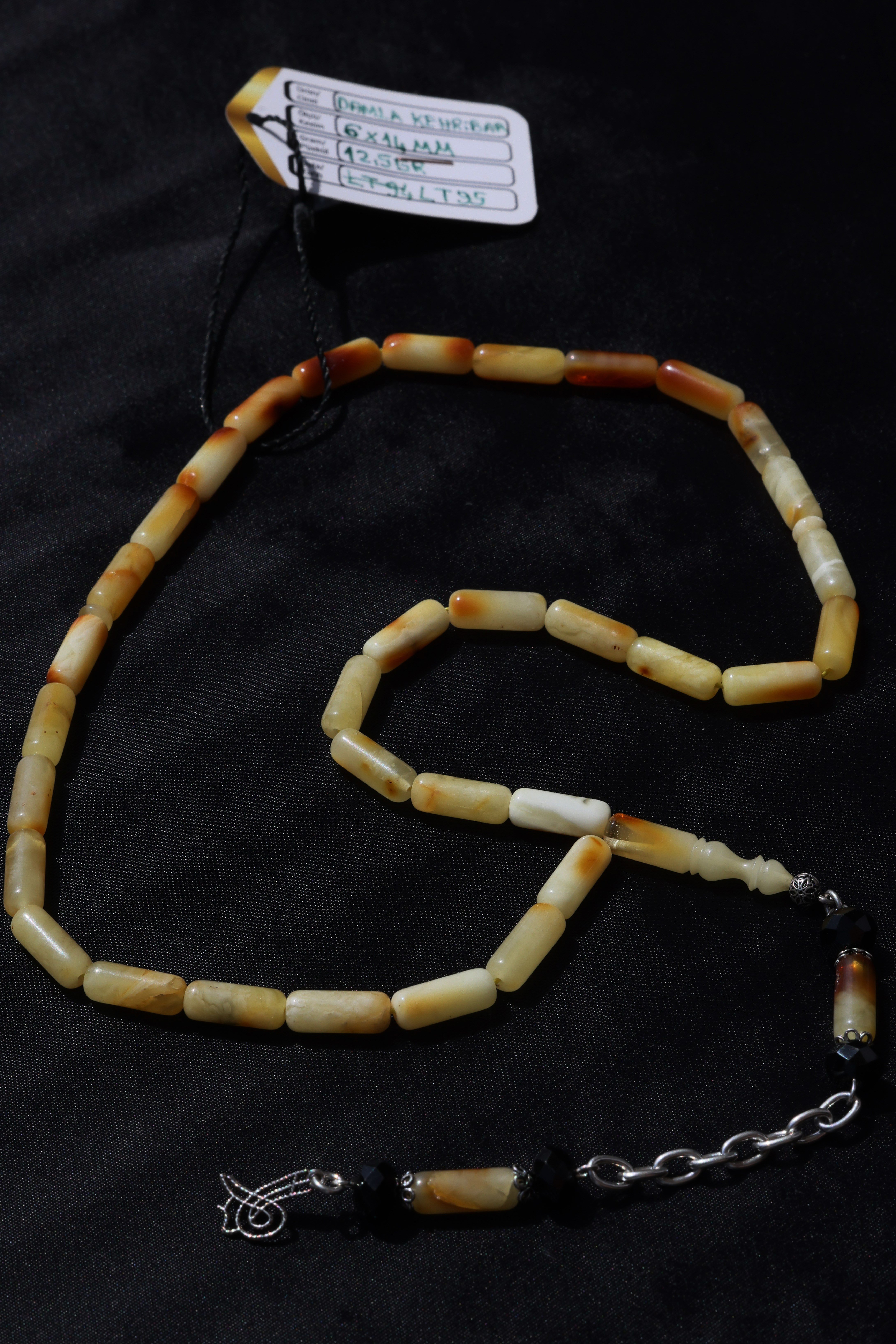 Premium Kalitede Amber TesbihPremium Kalitede Amber Tesbih - Kevser AntikDamla Kehribar Tesbihler