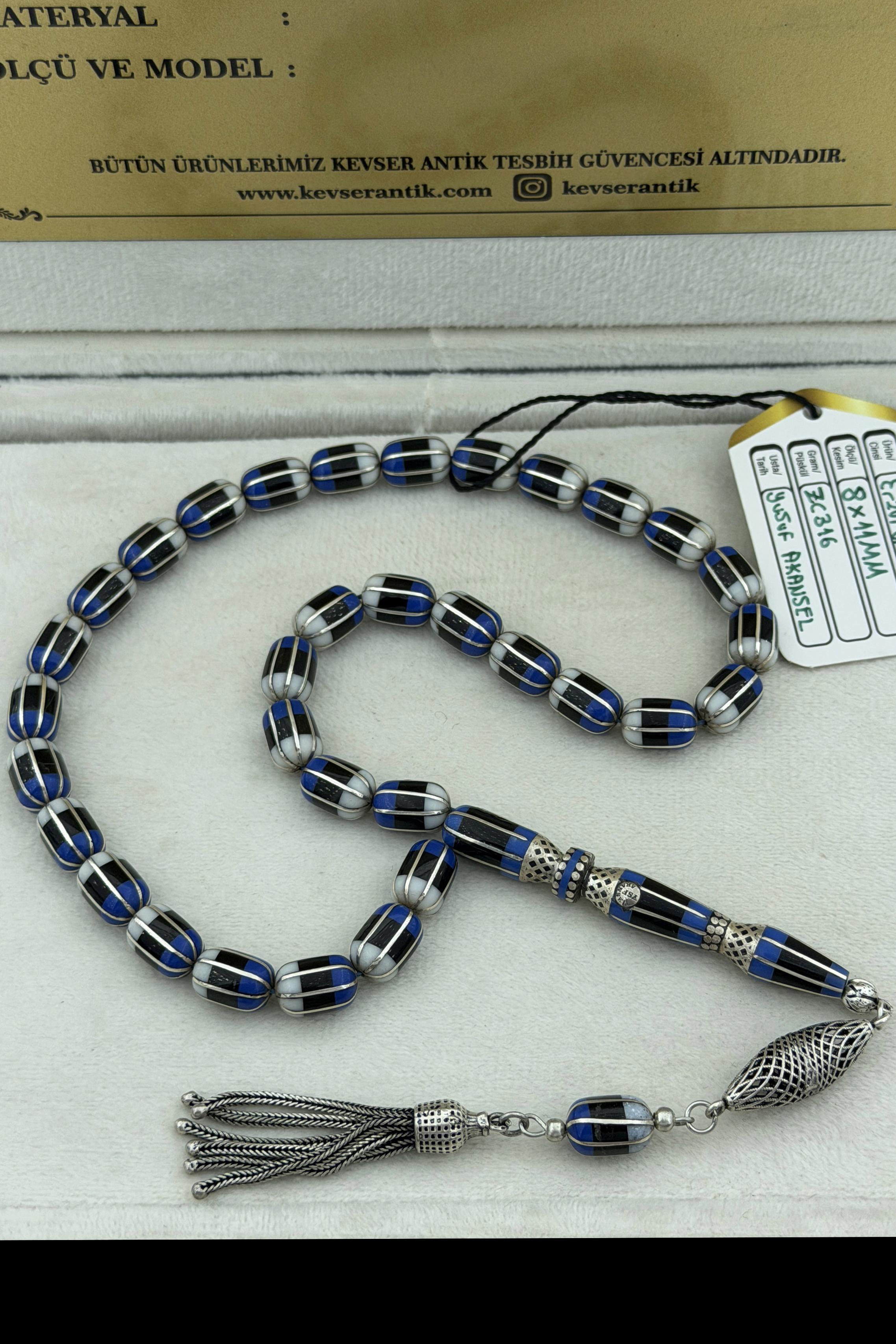 Sade ve Şık Oltu ModeliSade ve Şık Oltu Modeli - Kevser AntikErzurum Oltu Tesbihler