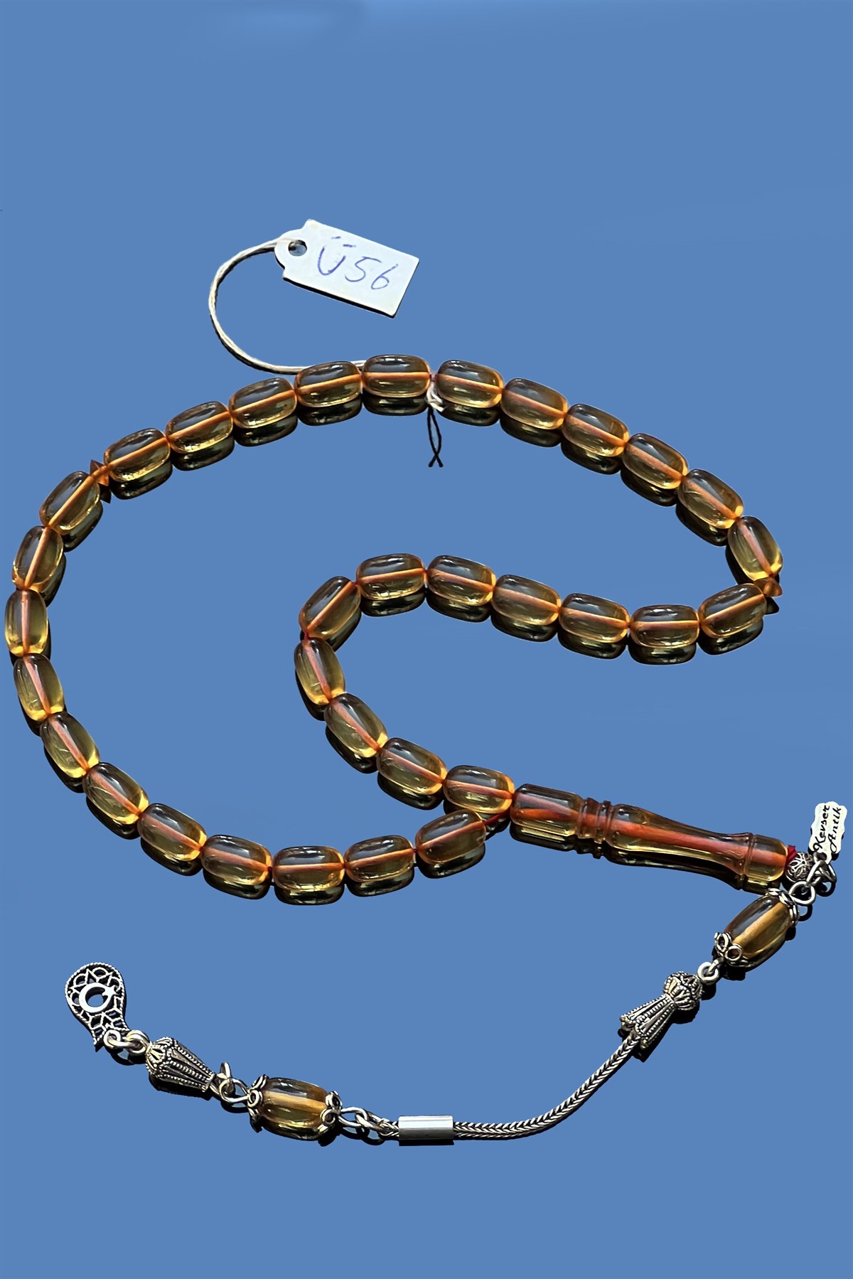 Şeffaf Ateş Kehribar TesbihŞeffaf Ateş Kehribar Tesbih - Kevser AntikSıkma-Ateş Kehribar Tesbihler