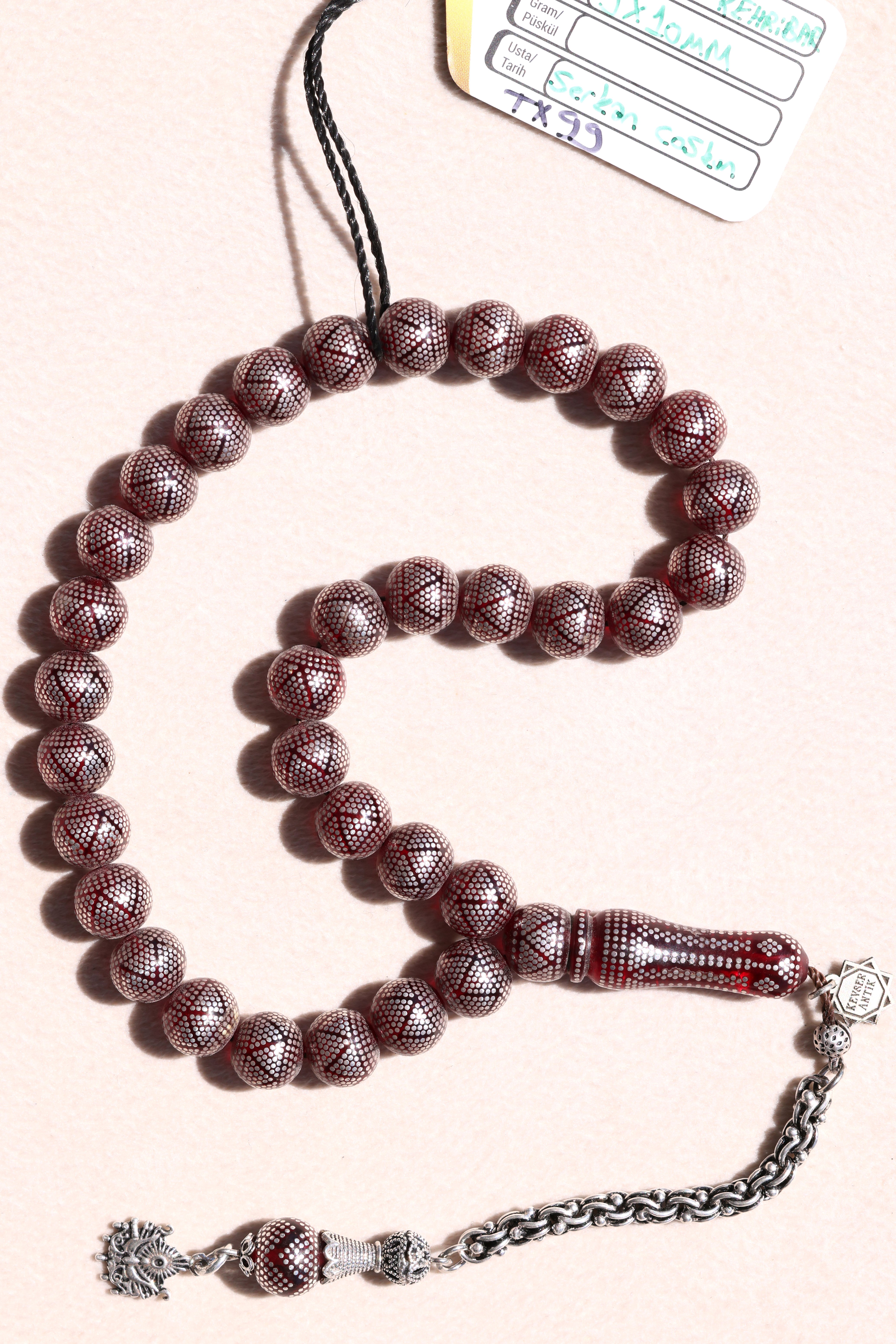 Serkan Coşkun Full İşlemeli Ateş TesbihSerkan Coşkun Full İşlemeli Ateş Tesbih - Kevser AntikGümüş İşlemeli Tesbihler