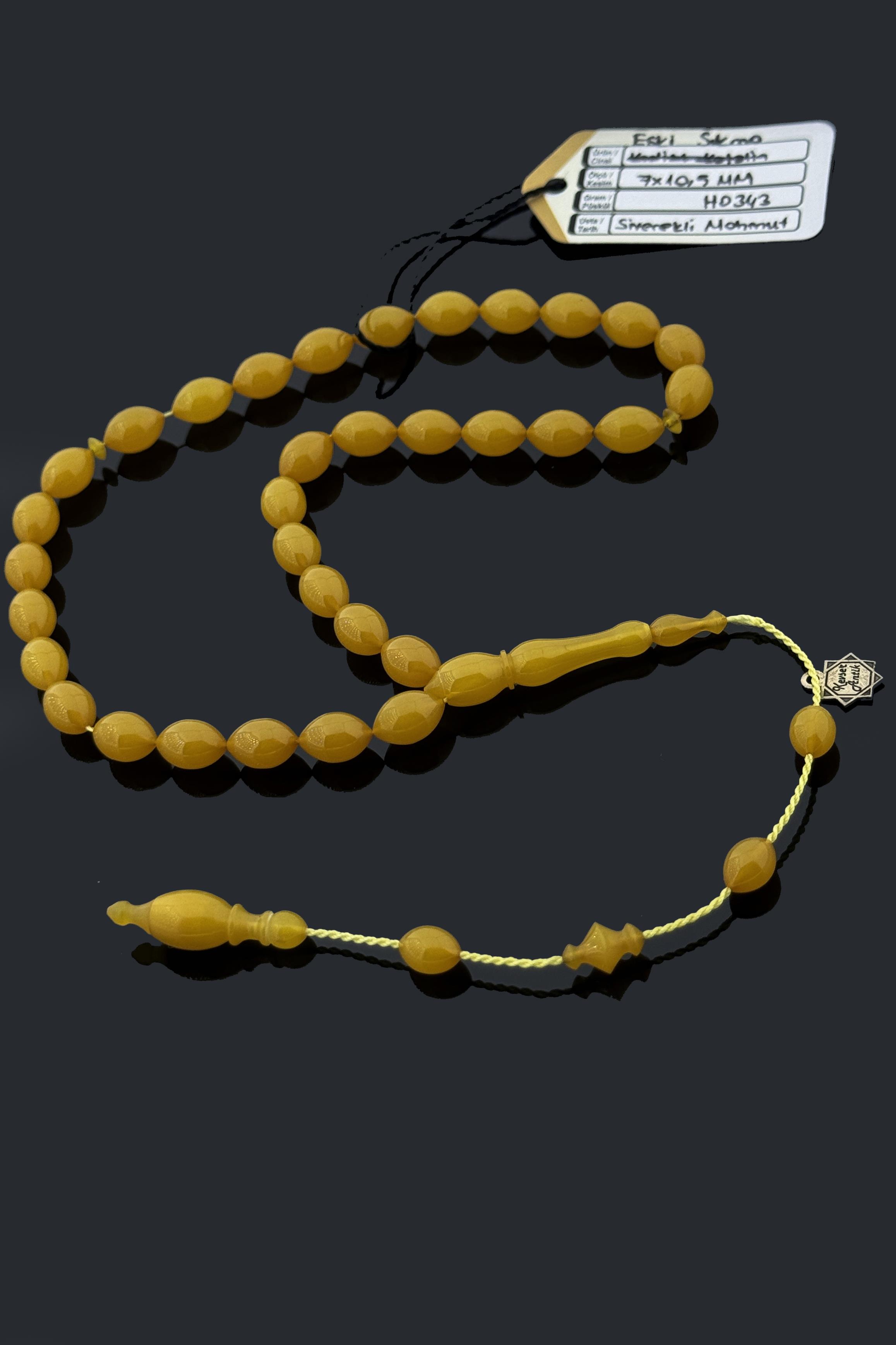 Siverekli Mahmut Usta Eski Sıkma TesbihSiverekli Mahmut Usta Eski Sıkma Tesbih - Kevser AntikKATALİN TESBİHLER