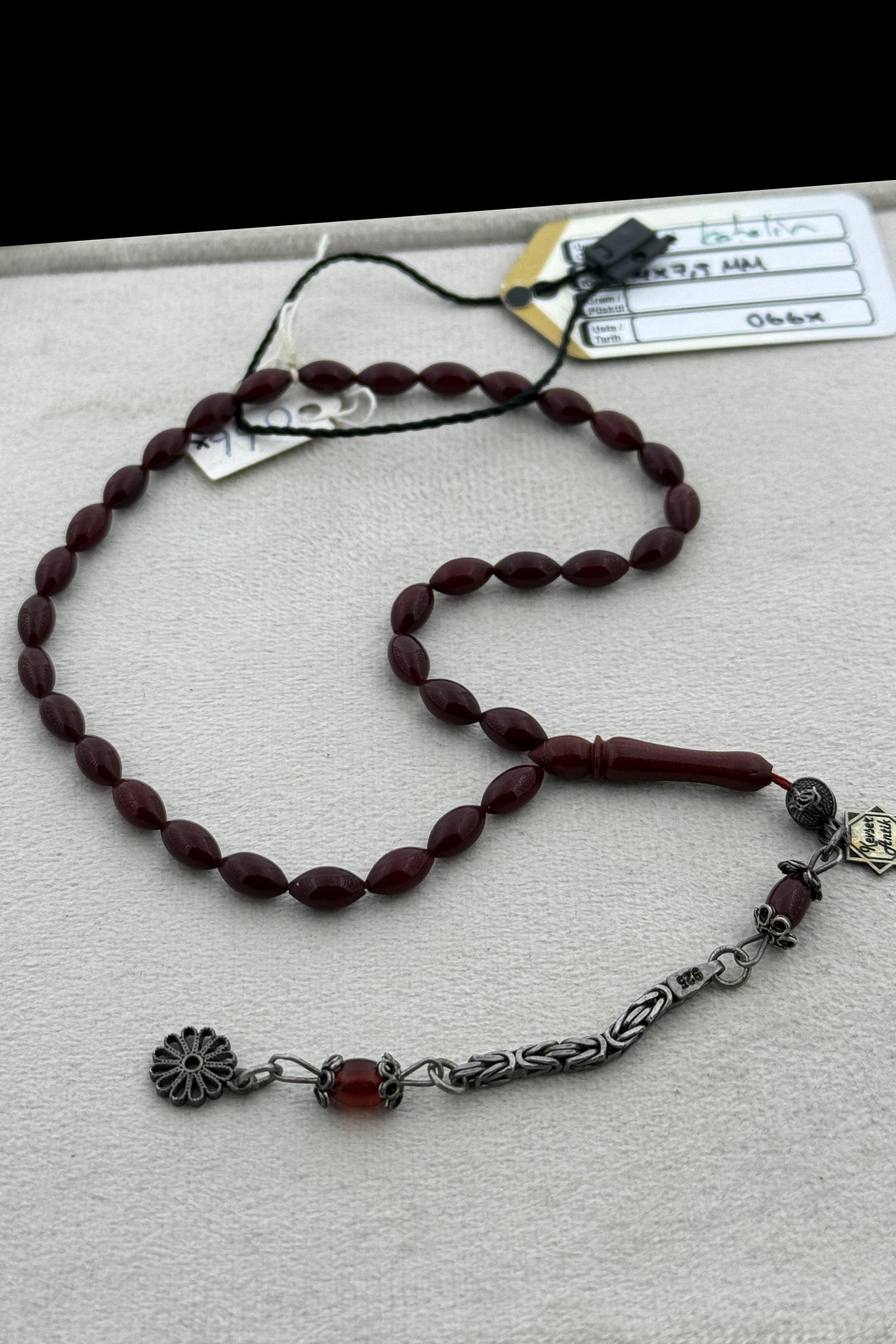 Siverekli Mahmut Usta Katalin TesbihSiverekli Mahmut Usta Katalin Tesbih - Kevser AntikOsmanlı Kehribar Tesbihler