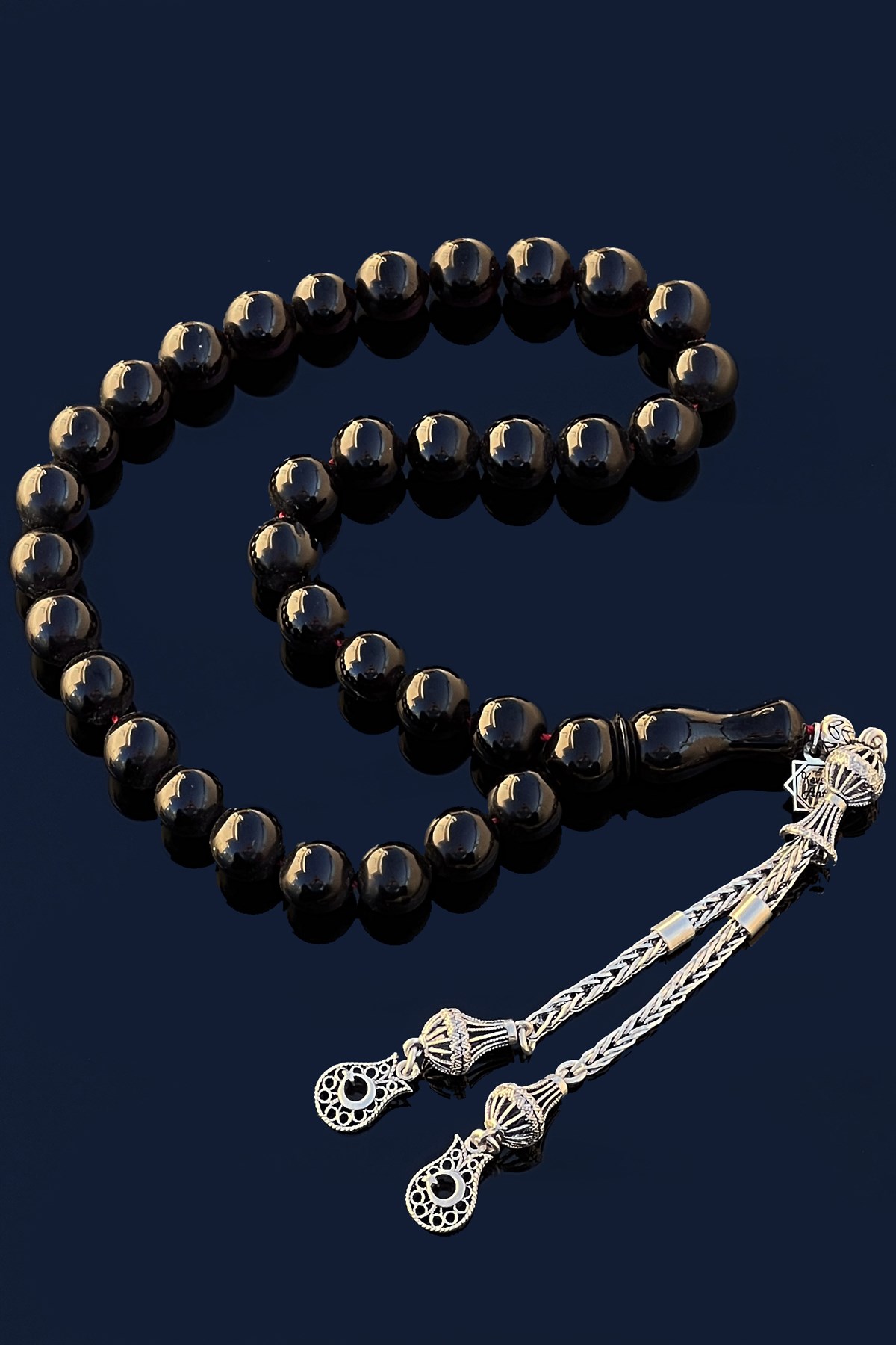 Siyah Ateş Kehribar TesbihSiyah Ateş Kehribar Tesbih - Kevser AntikOsmanlı Kehribar Tesbihler