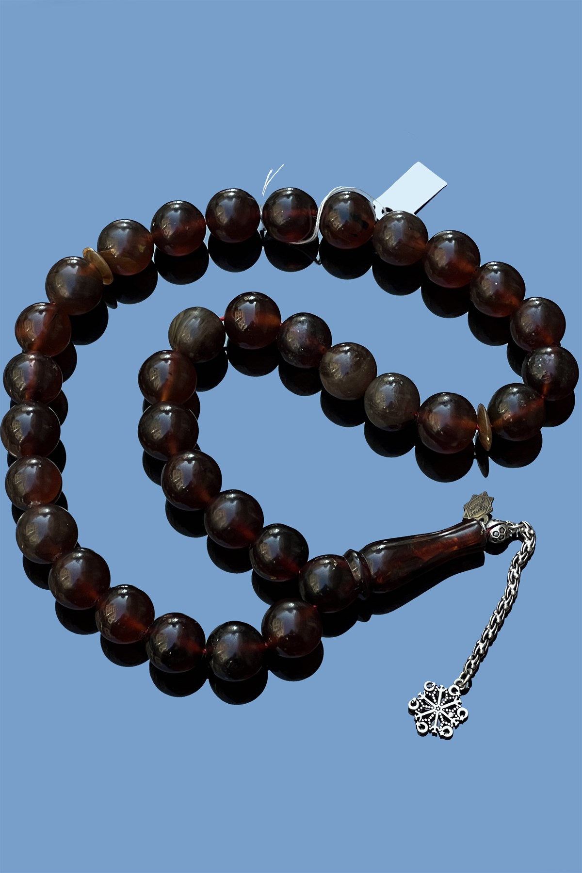 Sumatra Damla Kehribar TesbihSumatra Damla Kehribar Tesbih - Kevser AntikDamla Kehribar Tesbihler