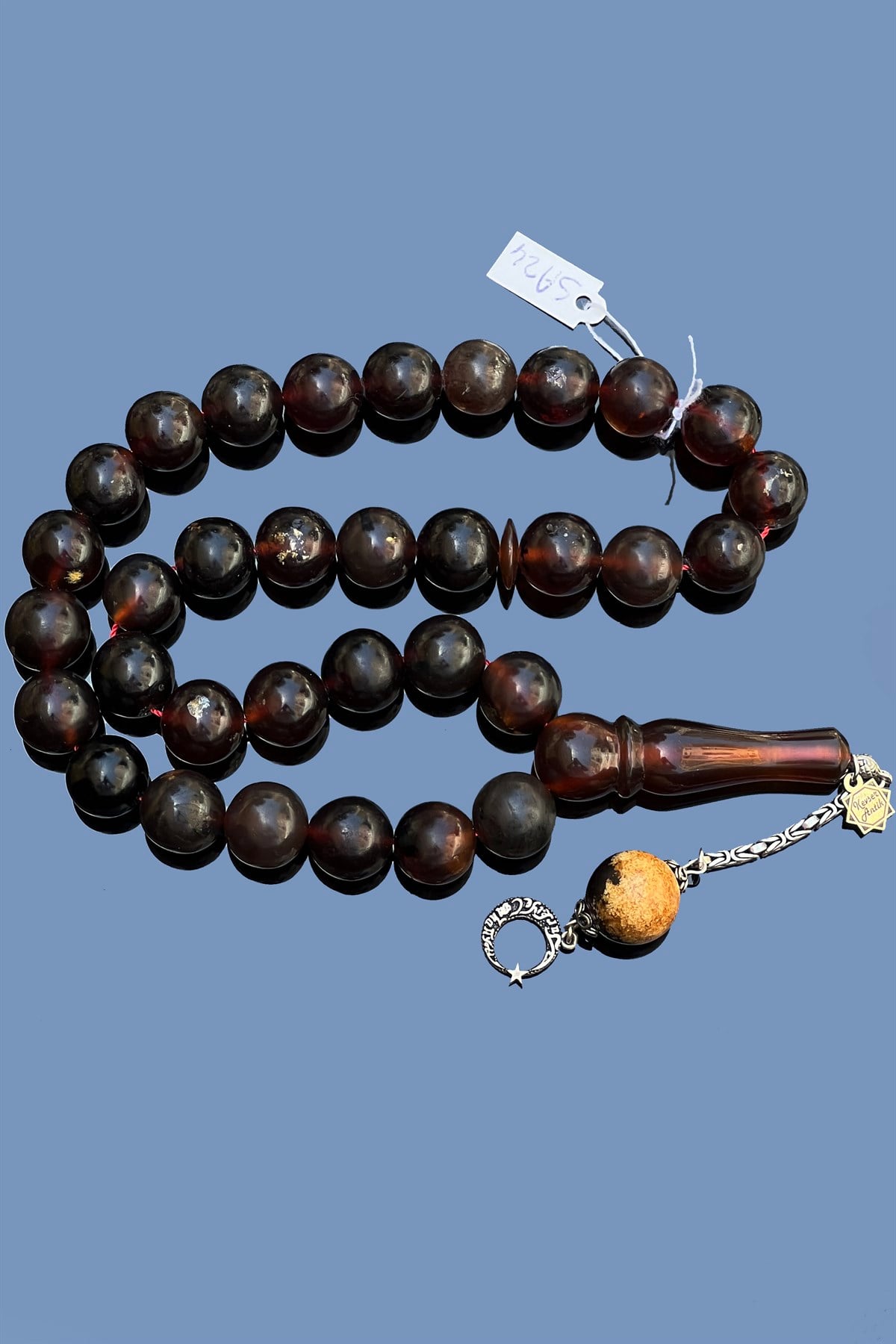 Sumatra Kehribar TesbihSumatra Kehribar Tesbih - Kevser AntikDamla Kehribar Tesbihler