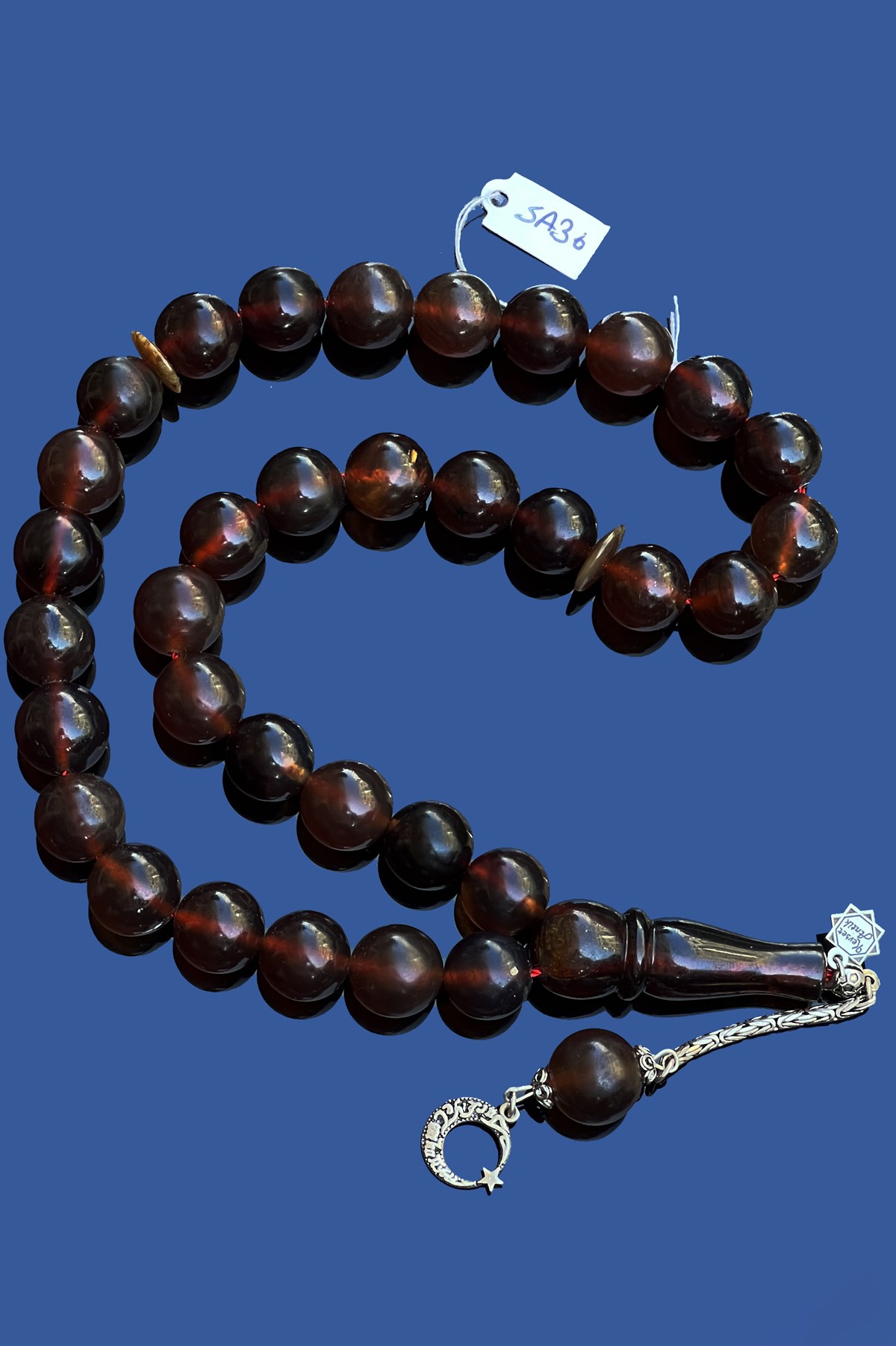 Sumatra Kehribar TesbihSumatra Kehribar Tesbih - Kevser AntikDamla Kehribar Tesbihler