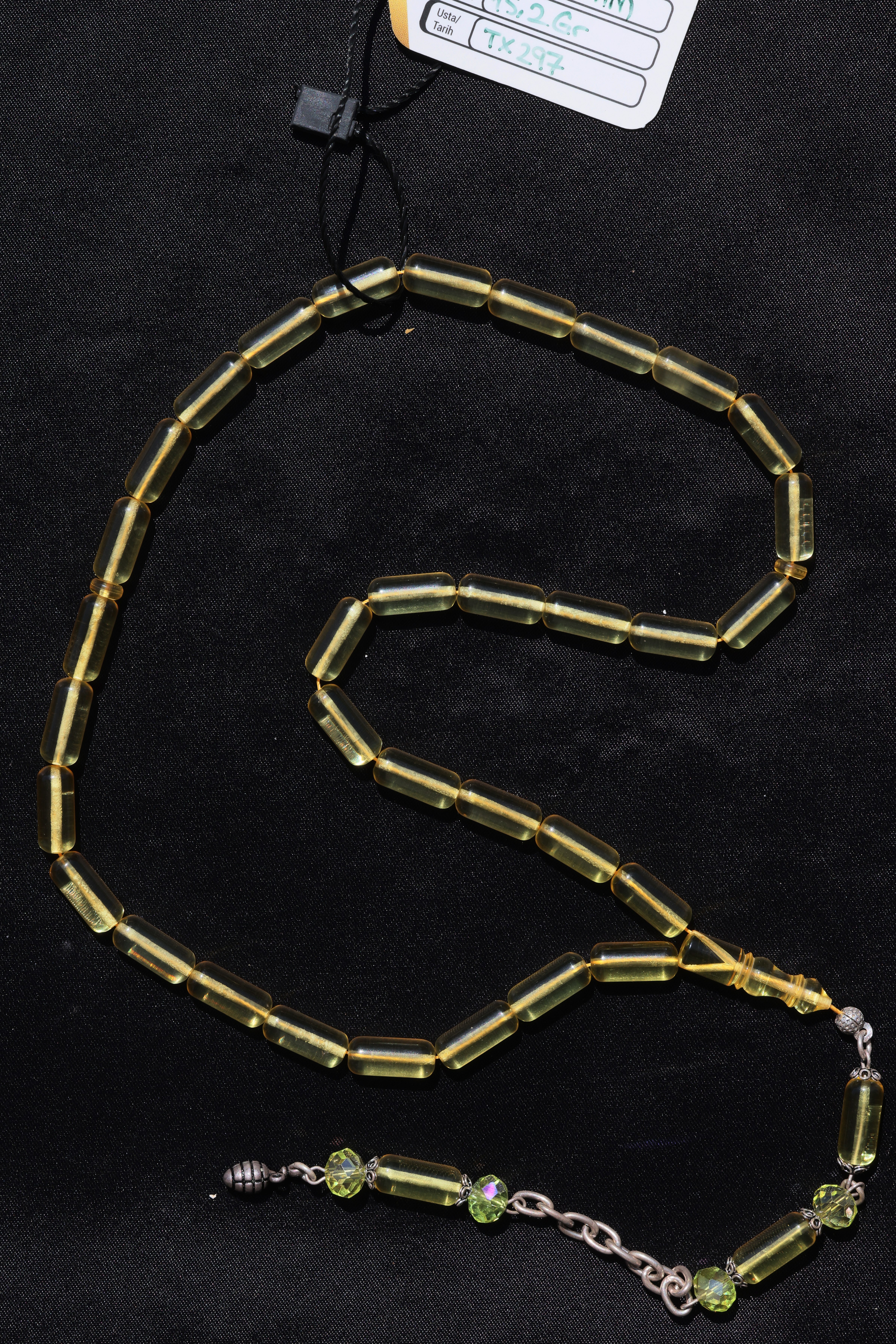 Transparent Amber Prayer BeadsTransparent Amber Prayer Beads - Kevser AntikDamla Kehribar Tesbihler