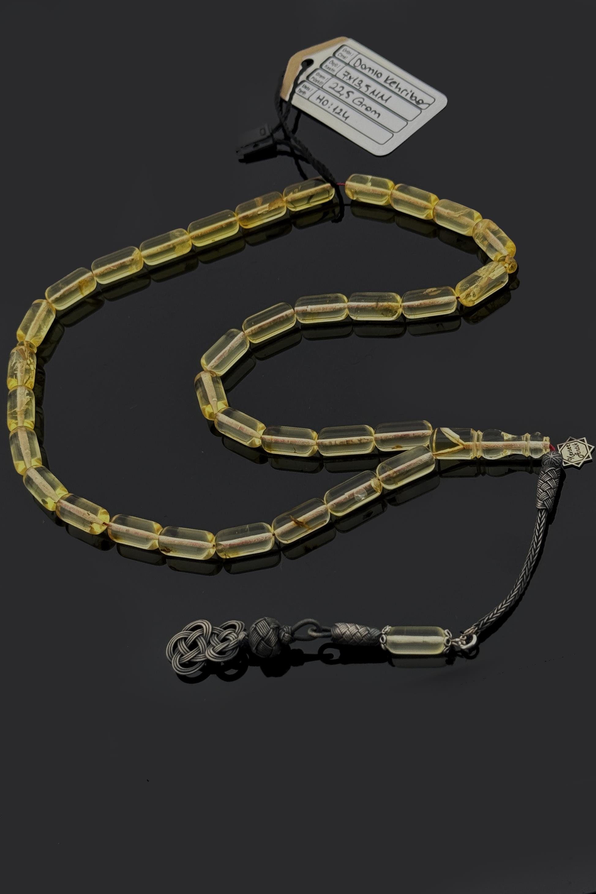 Üst Düzey Damla Kehribar TesbihÜst Düzey Damla Kehribar Tesbih - Kevser AntikDamla Kehribar Tesbihler