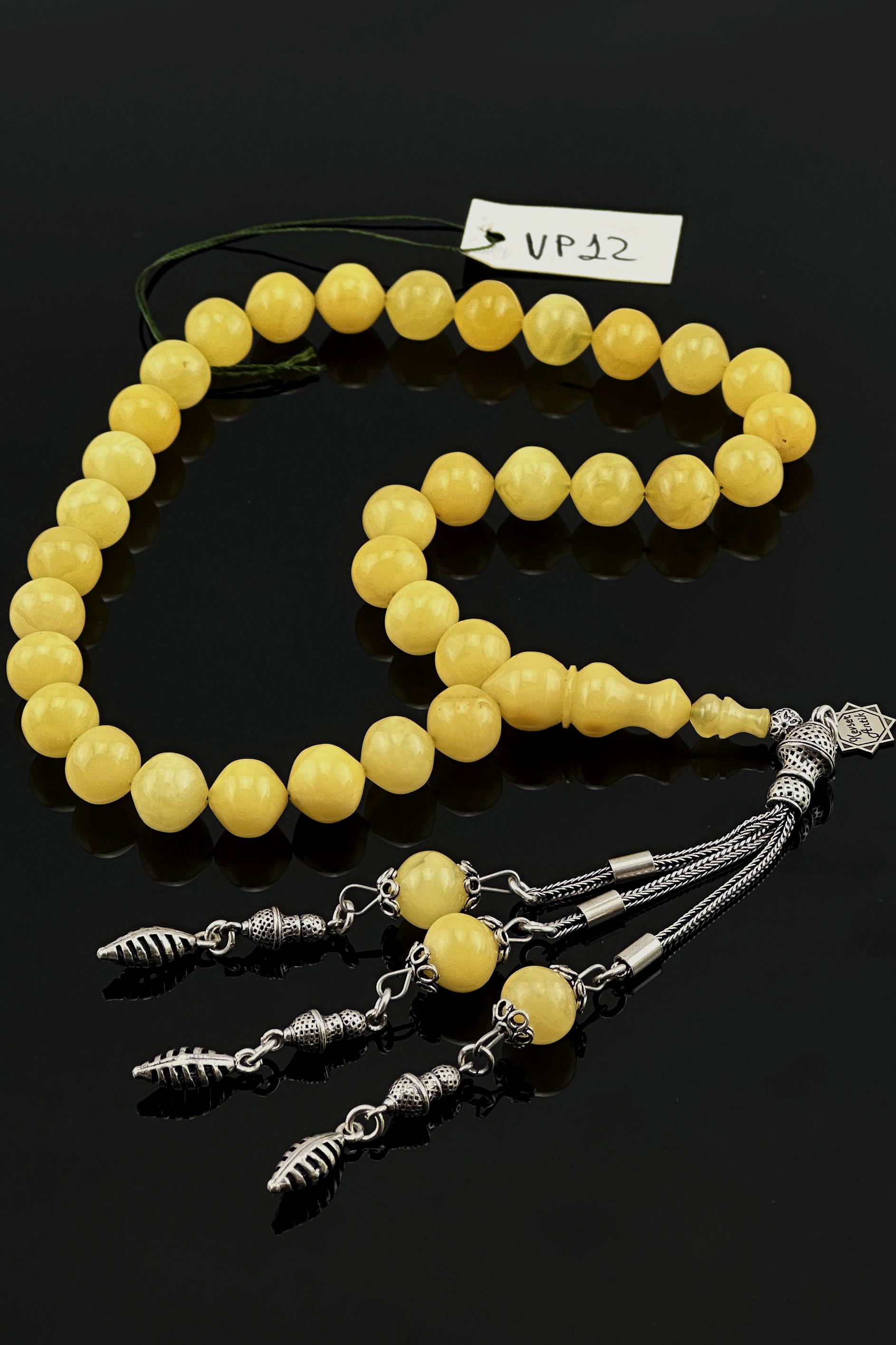 Usta İşçilikli Damla Kehribar TesbihUsta İşçilikli Damla Kehribar Tesbih - Kevser AntikDamla Kehribar Tesbihler