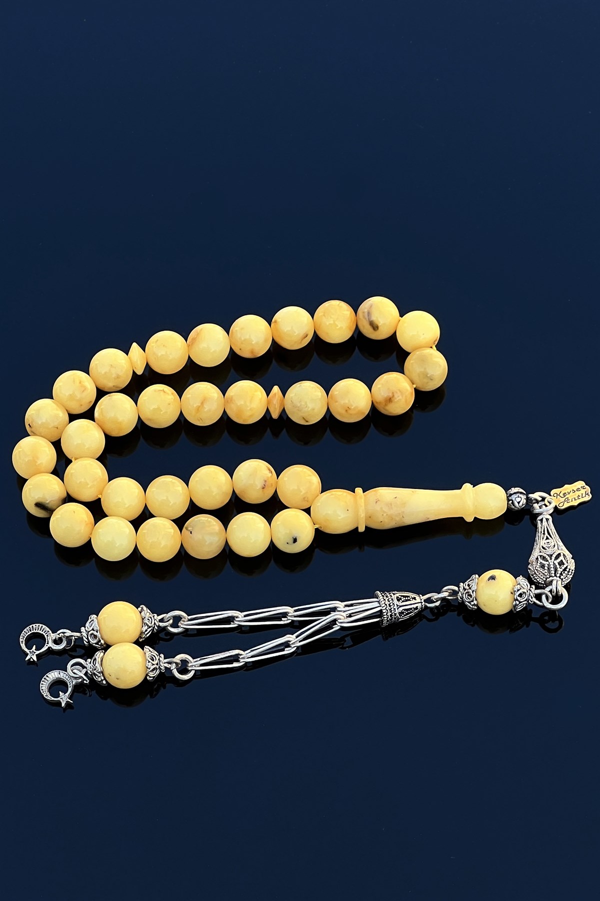 Usta İşçilikli Damla Kehribar Usta İşçilikli Damla Kehribar Damla Kehribar Tesbihler