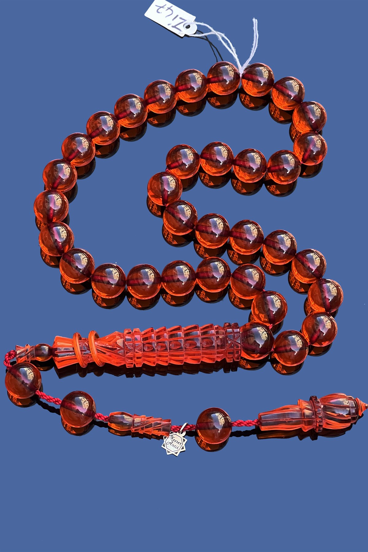 Usta İşi Koleksiyonluk Ateş TesbihUsta İşi Koleksiyonluk Ateş Tesbih - Kevser AntikÖZEL SERİ TESBİHLER