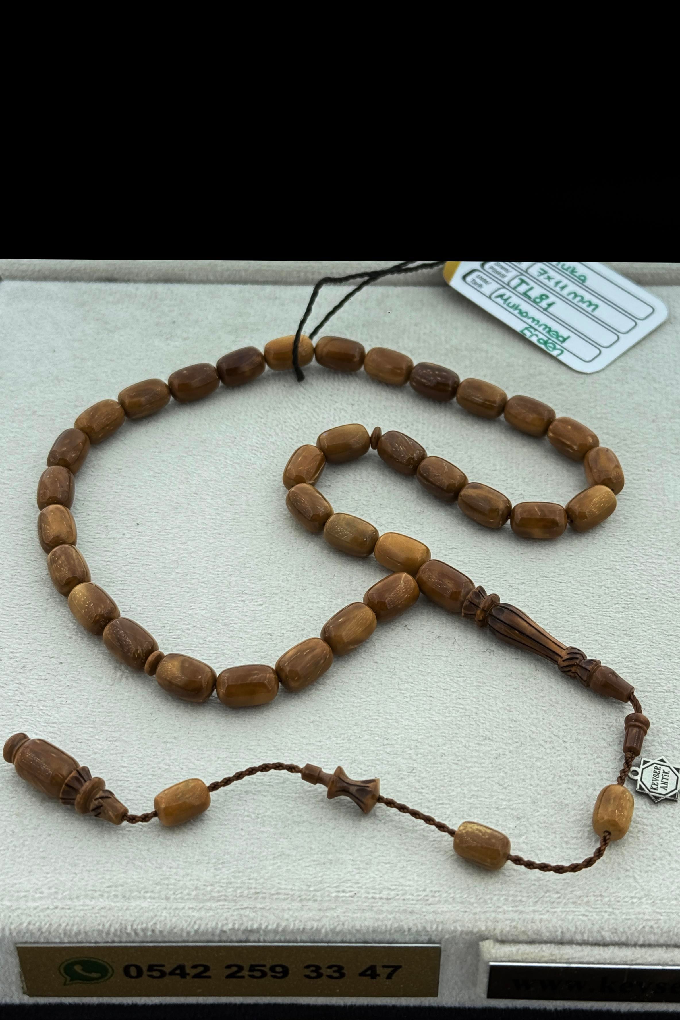 Usta İşi Kuka TesbihUsta İşi Kuka Tesbih - Kevser AntikAĞAÇ TESBİHLER