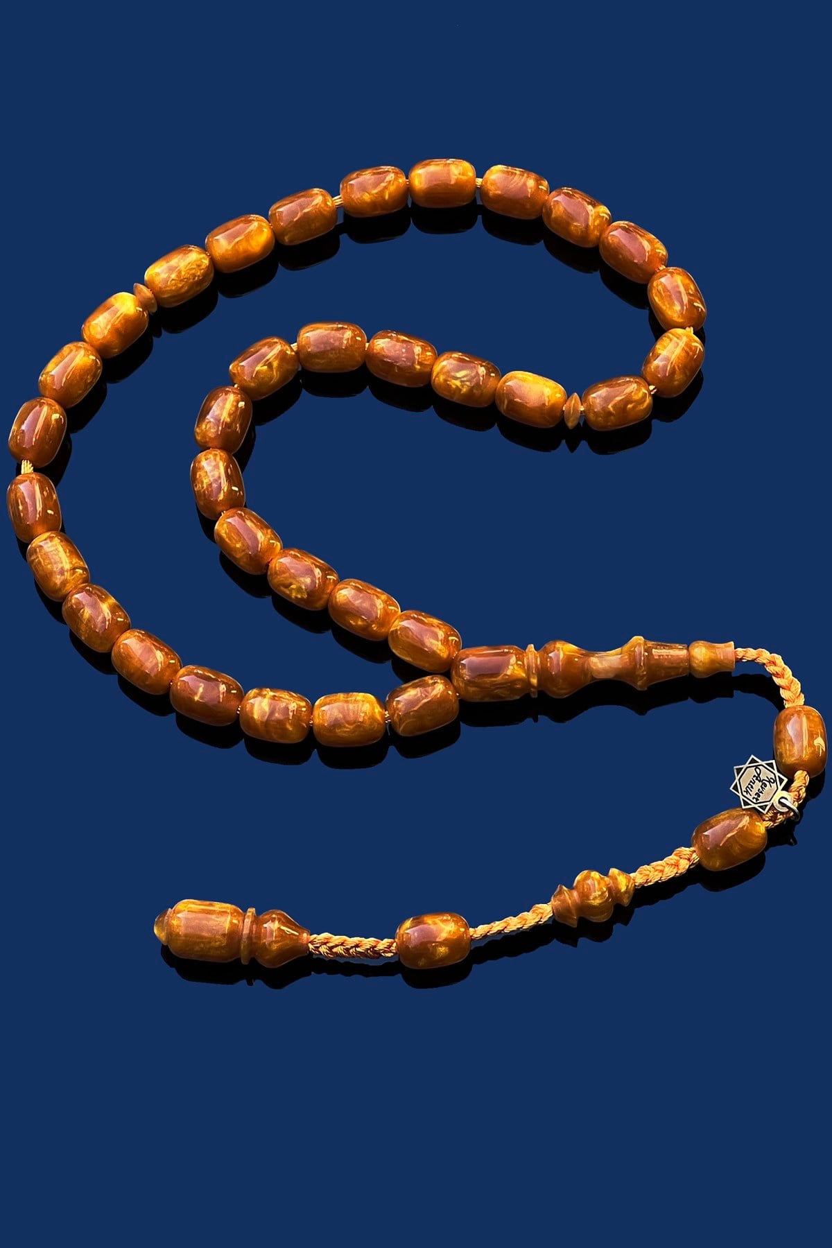 Usta Yapımı Sentetik Opal TesbihUsta Yapımı Sentetik Opal Tesbih - Kevser AntikSıkma-Ateş Kehribar Tesbihler