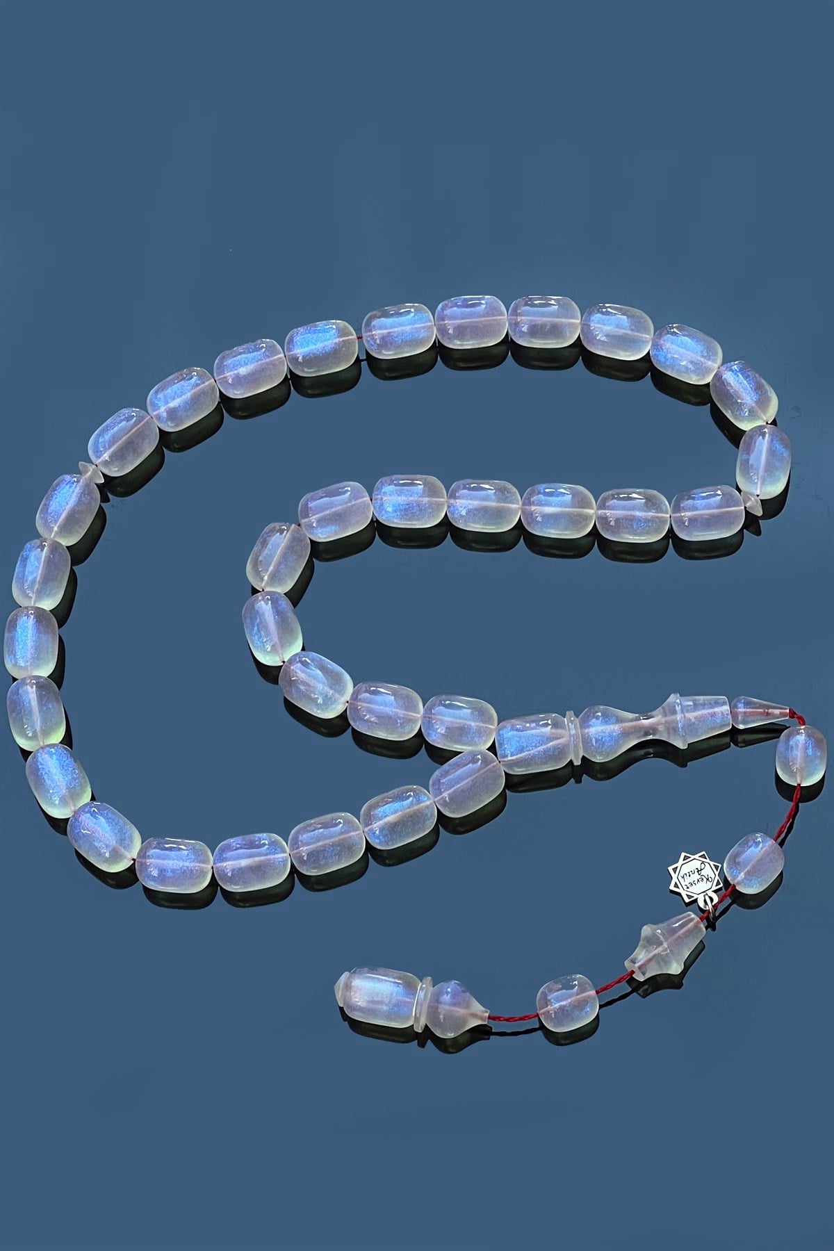 Usta Yapımı Sentetik Opal TesbihUsta Yapımı Sentetik Opal Tesbih - Kevser AntikSıkma-Ateş Kehribar Tesbihler