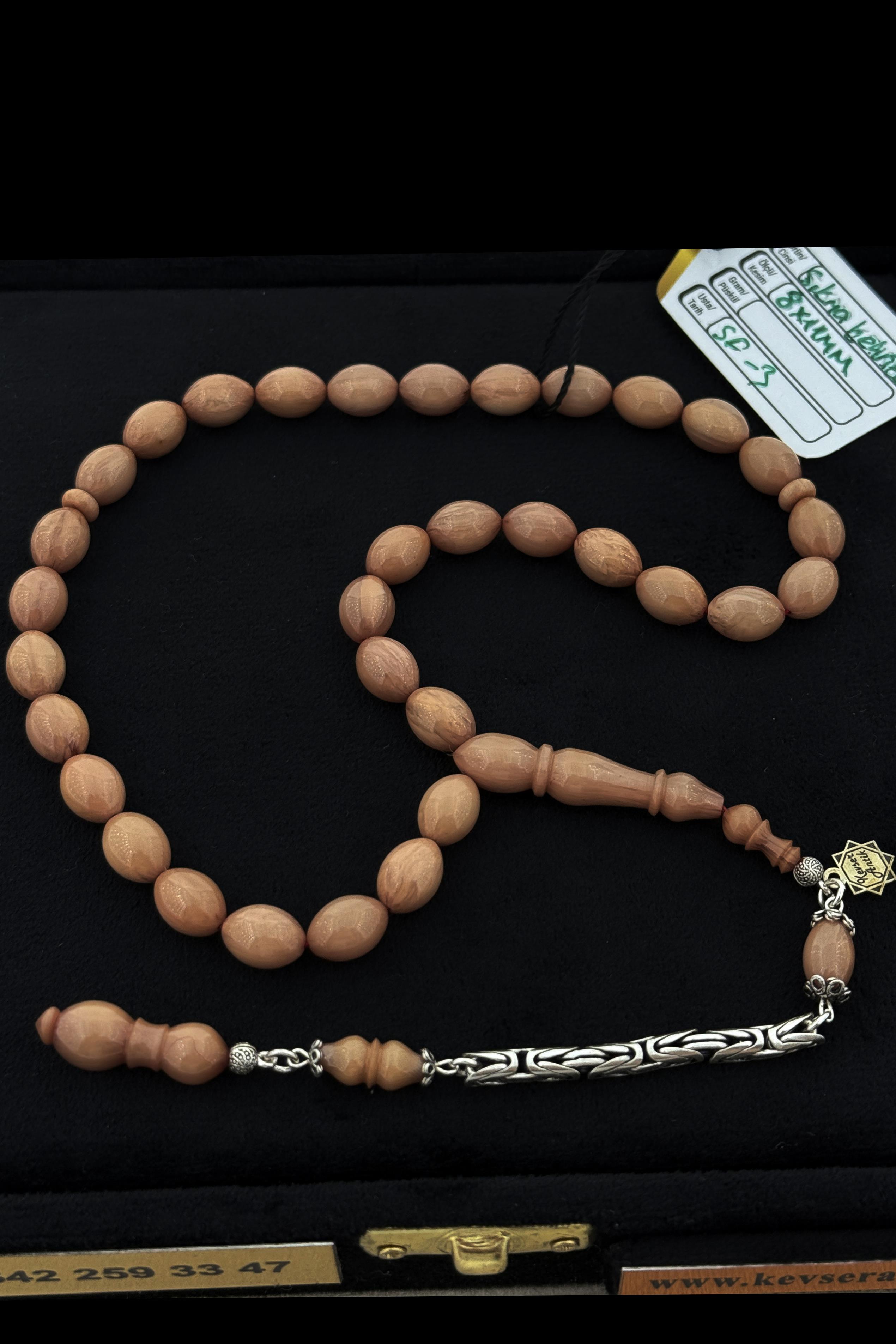 Vintage Model Katalin TesbihVintage Model Katalin Tesbih - Kevser AntikSıkma-Ateş Kehribar Tesbihler