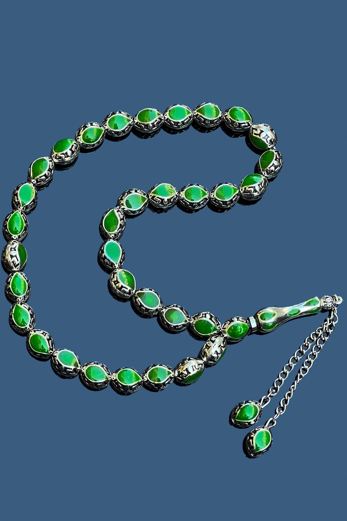 Yeşil Mineli TesbihYeşil Mineli Tesbih - Kevser AntikUYGUN TESBİHLER