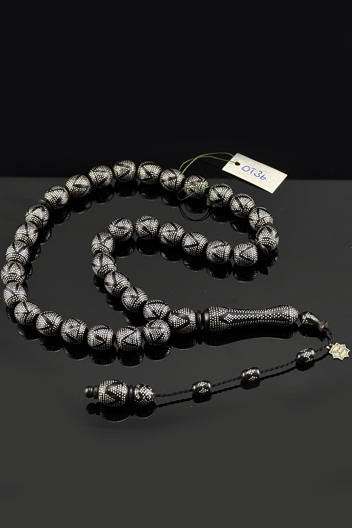 Yoğun Gümüş İşçilikli Kuka TesbihYoğun Gümüş İşçilikli Kuka Tesbih - Kevser AntikGümüş İşlemeli Tesbihler