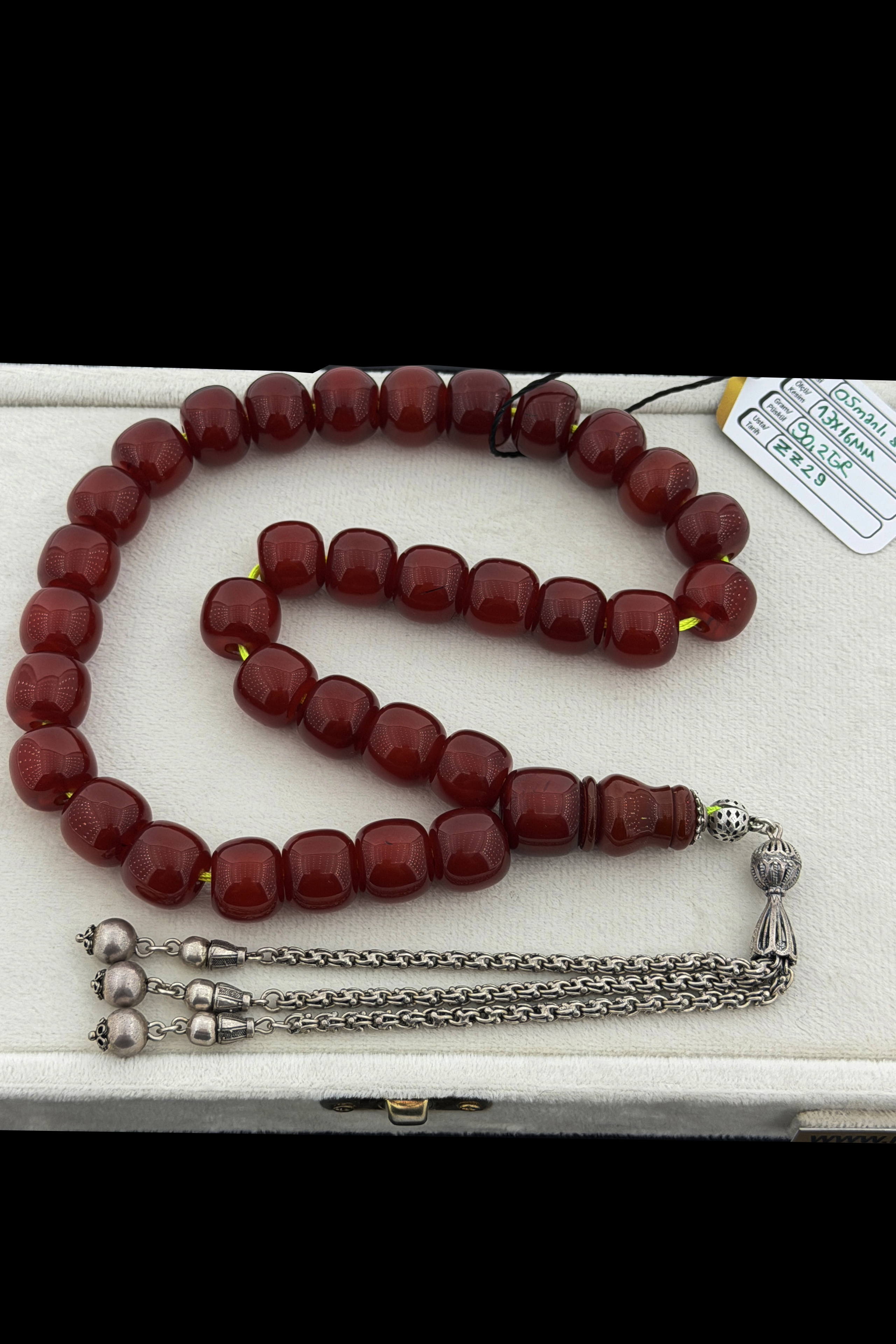 Yüksek Çekim Kaliteli Osmanlı Kehribar TesbihYüksek Çekim Kaliteli Osmanlı Kehribar Tesbih - Kevser AntikOsmanlı Kehribar Tesbihler