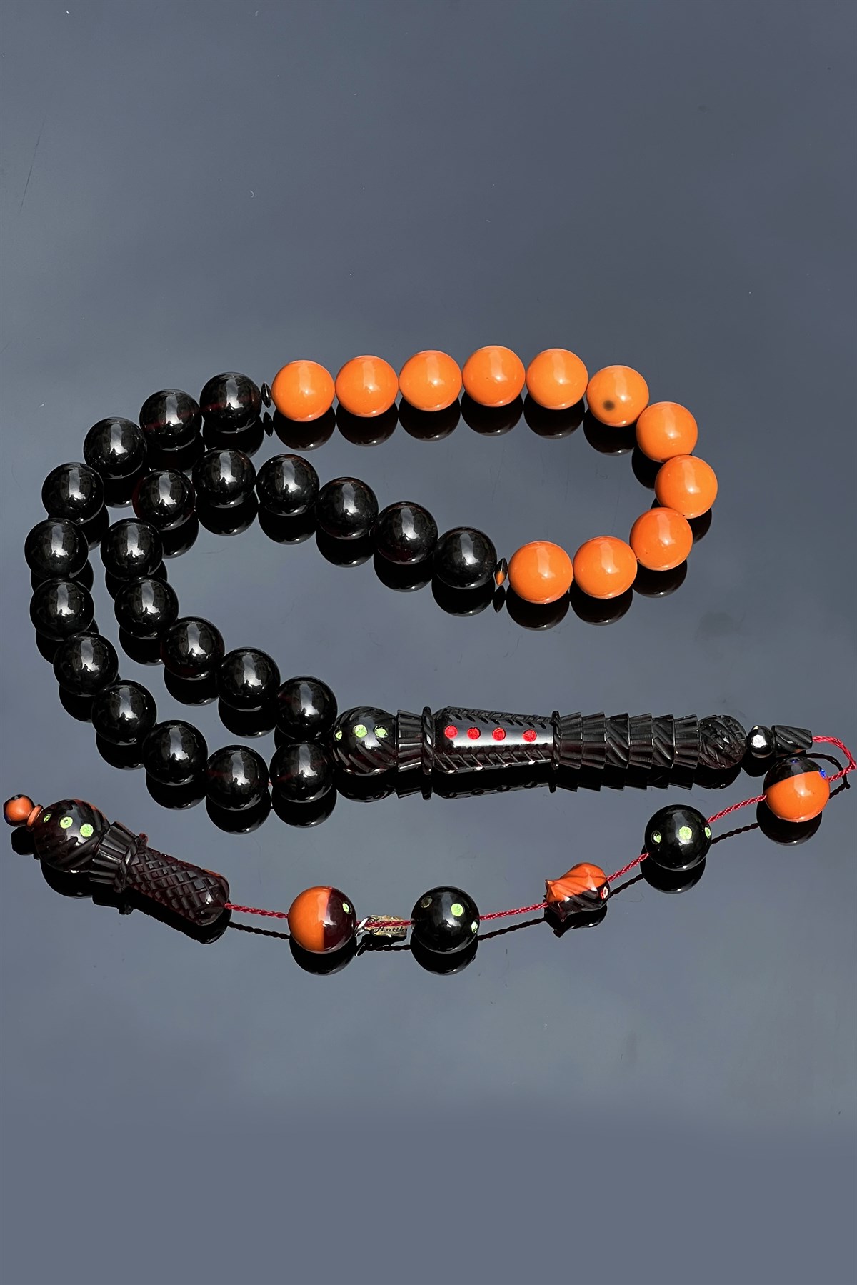 Zirkon İşlemeli Ateş Kehribar TesbihZirkon İşlemeli Ateş Kehribar TesbihÖZEL SERİ TESBİHLER