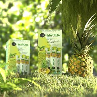 Bilge İlaç Matcha Premium Japenese Bromelain, Ananas, Limon Aromalı Detoks Form Çayı 1 Kutu (8 Gr x 20 Adet)