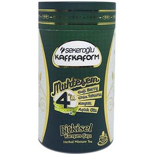 Kaffka Form Muhteşem Dörtlü Bitkisel Karışım Çayı 40x2 gr Süzen Poşet
