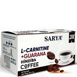 L-Carnitine, Guarana ve Hindiba Kahvesi 90 Gr Sarya