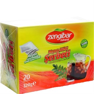Zengibar Meyan Kökü Şerbeti 320 gr (20 Adet)