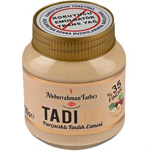 Tadıbu Parçacıklı Fındık Ezmesi 330 Gr
