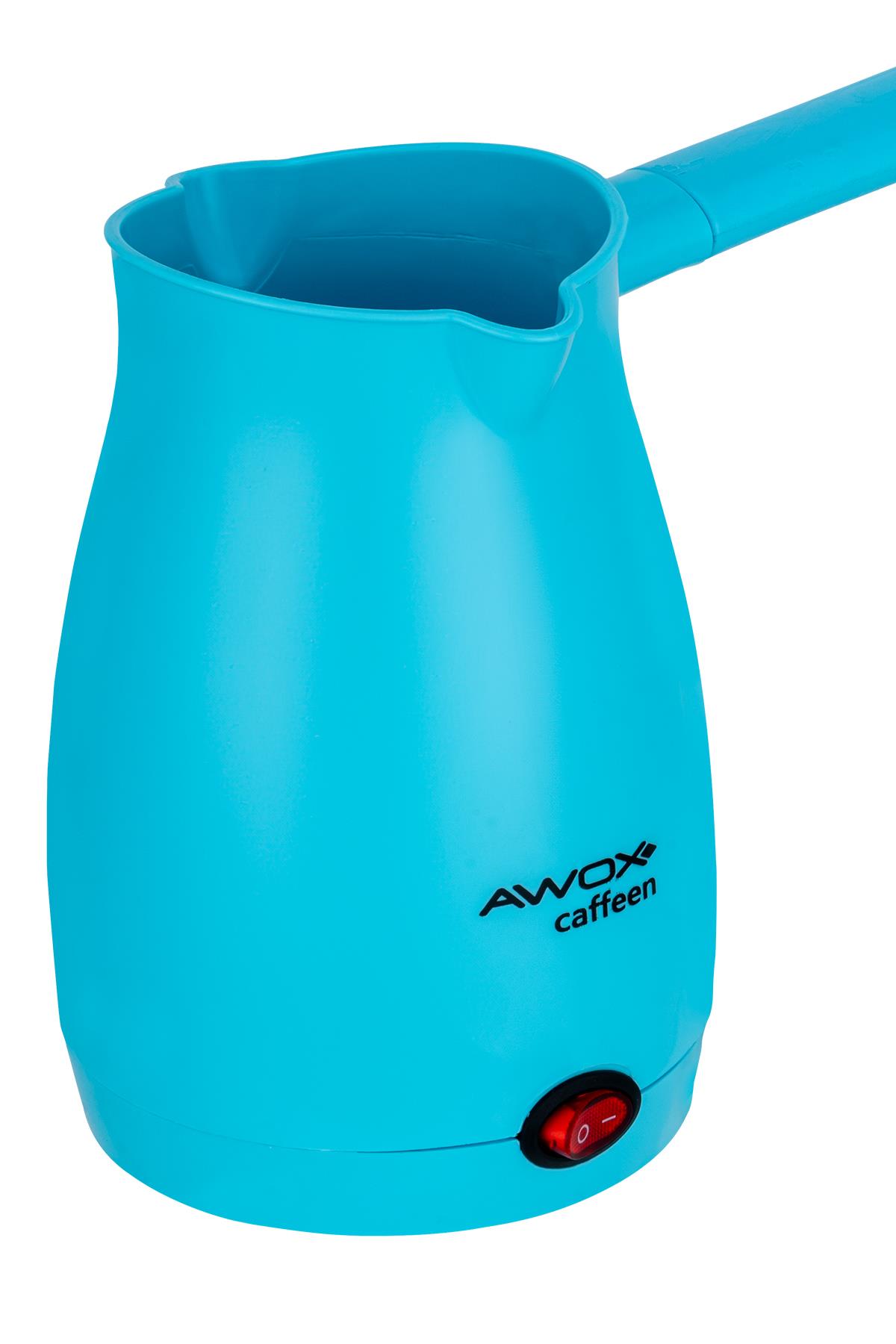 AWOX CAFFEEN ELEKTRİKLİ CEZVE MAVİ 
